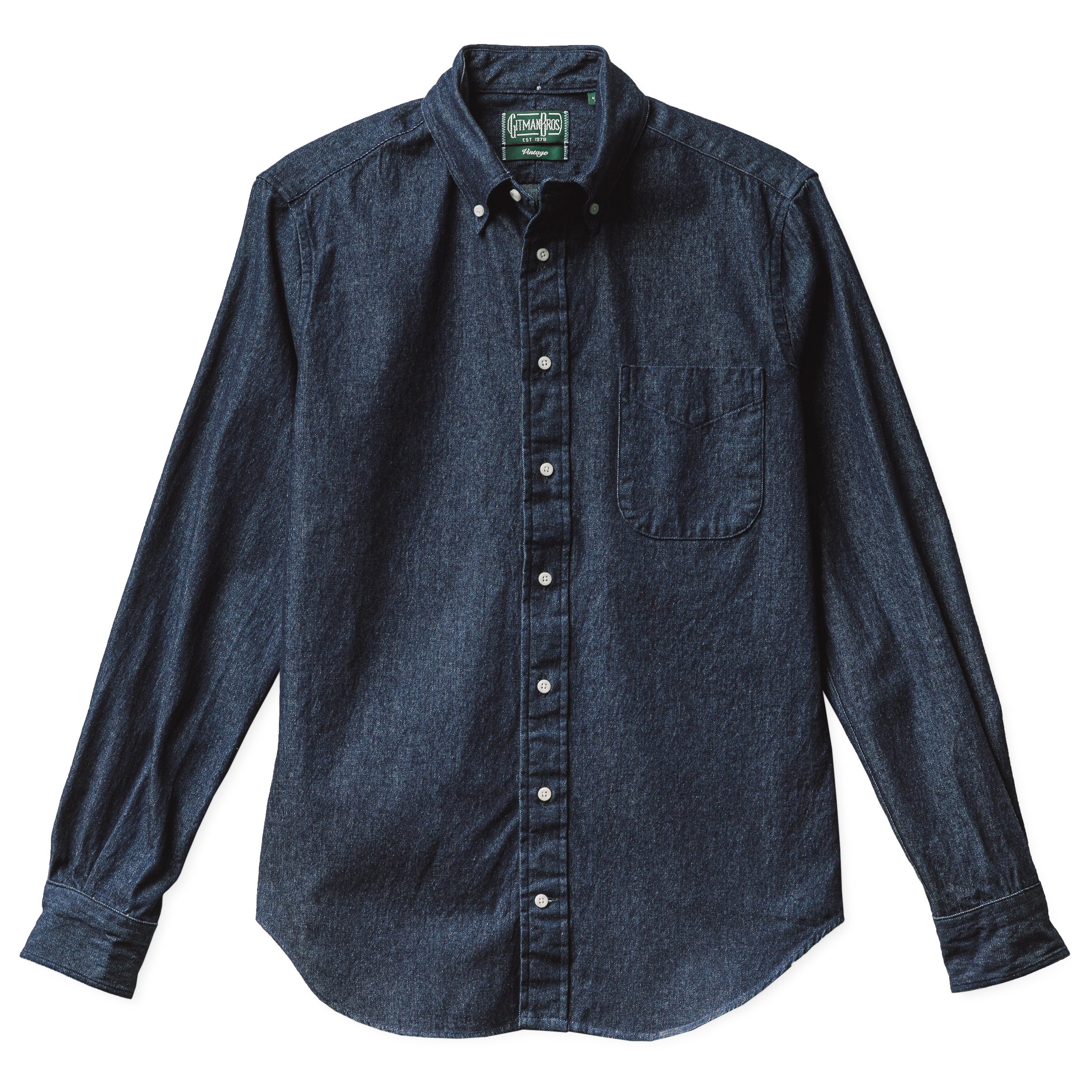 Gitman Vintage Classic American Vintage Slim Denim Shirt Classic