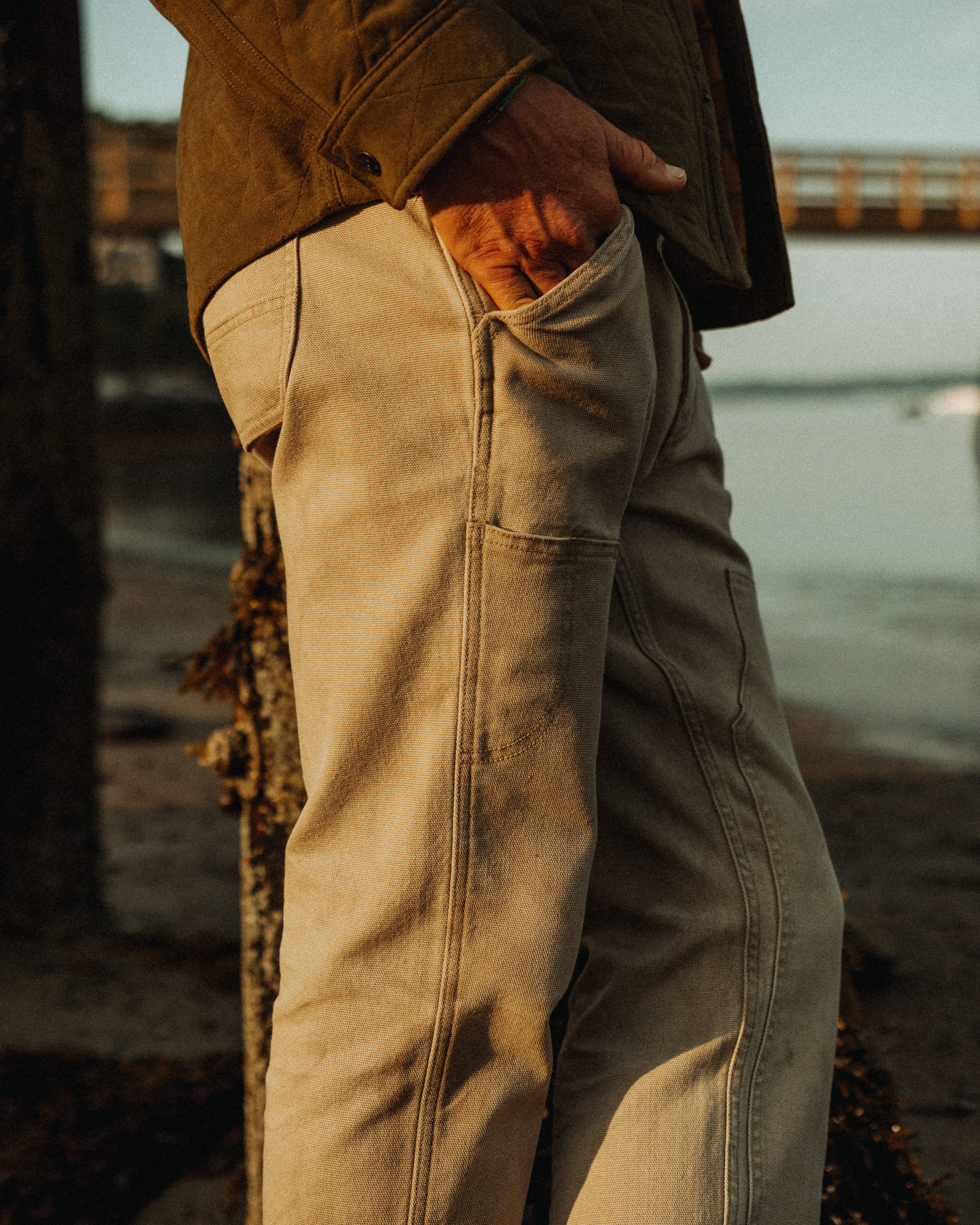 パンツ MAATEE & SONS DOUBLE KNEE? PANTS Flint and Tinder Mason Canvas Double-Knee Pant - HB Athletic