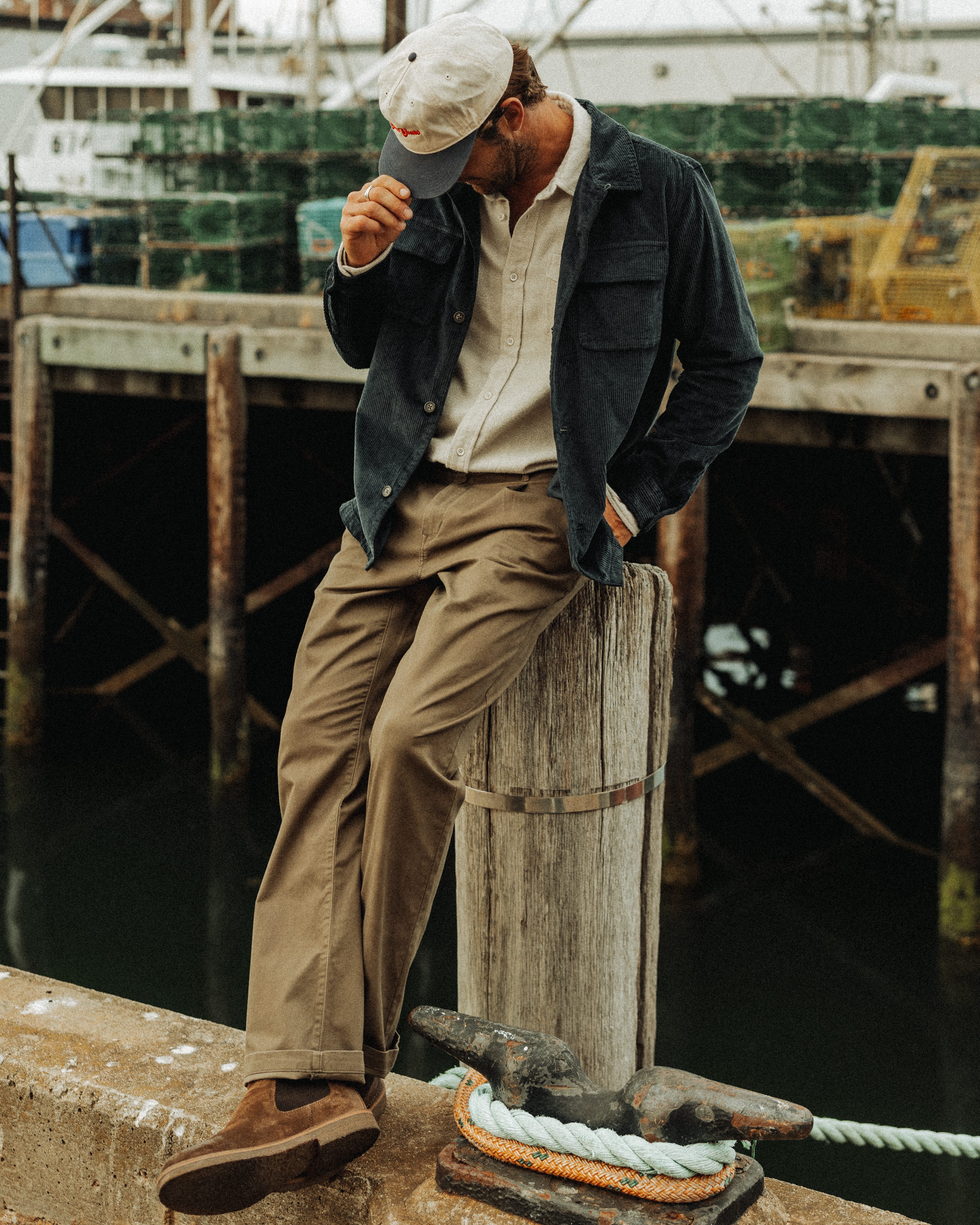 Flint and Tinder 365 Pleated Chino Pant - HB Classic - Military