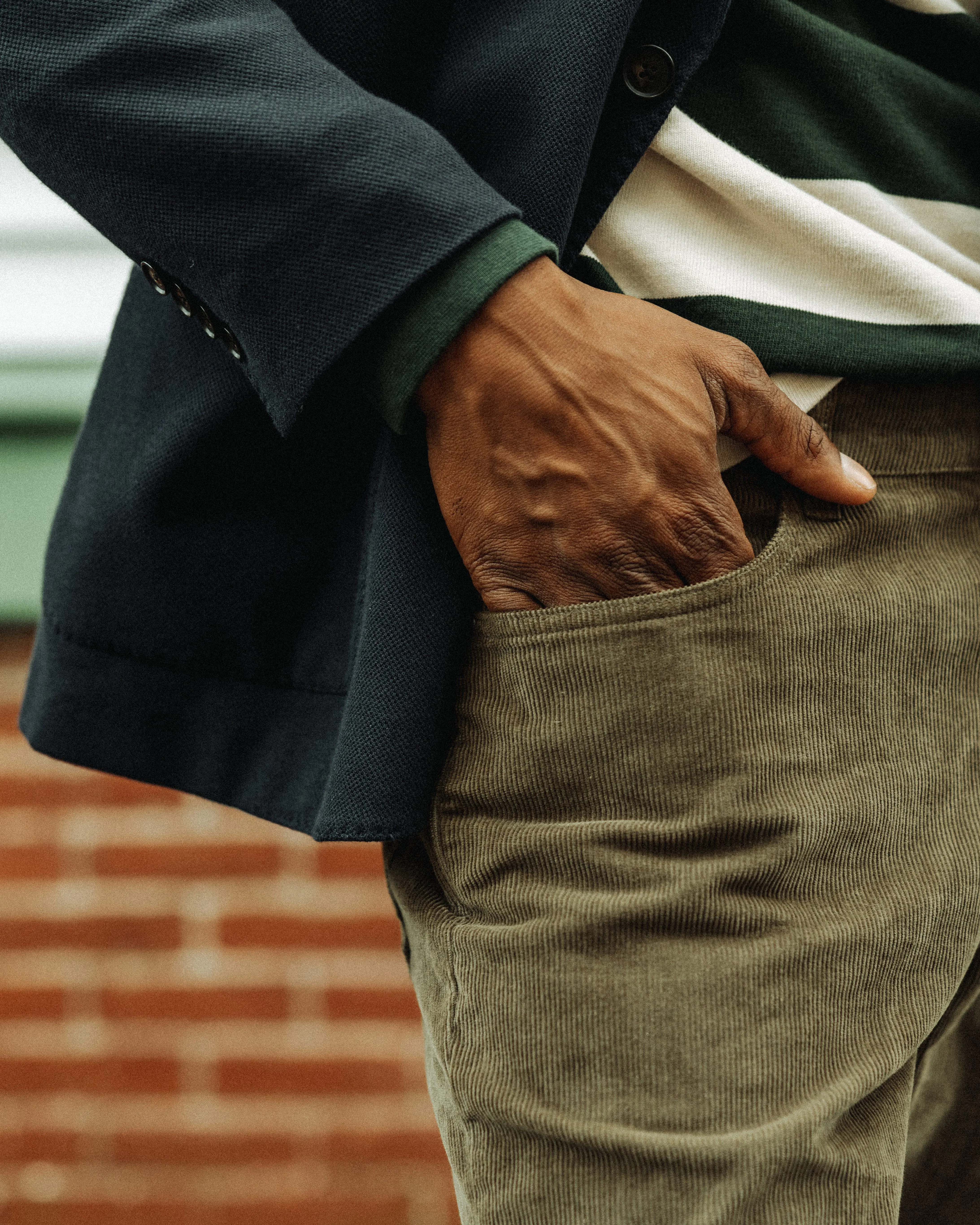 Flint and Tinder Corduroy Pant - HB Straight - Taupe | 5 Pocket