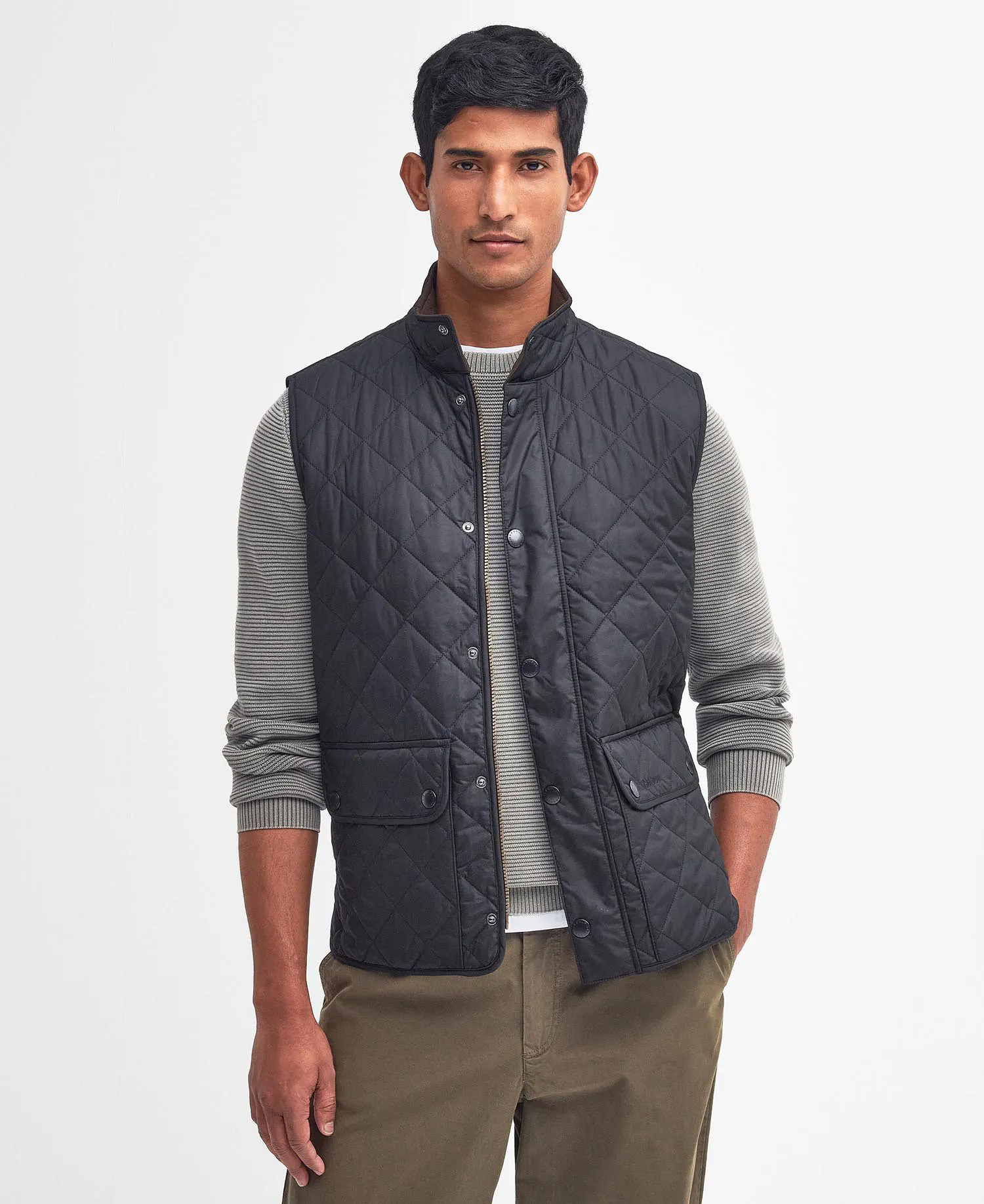 Barbour Lowerdale Quilted Vest - Navy | Vests | Huckberry