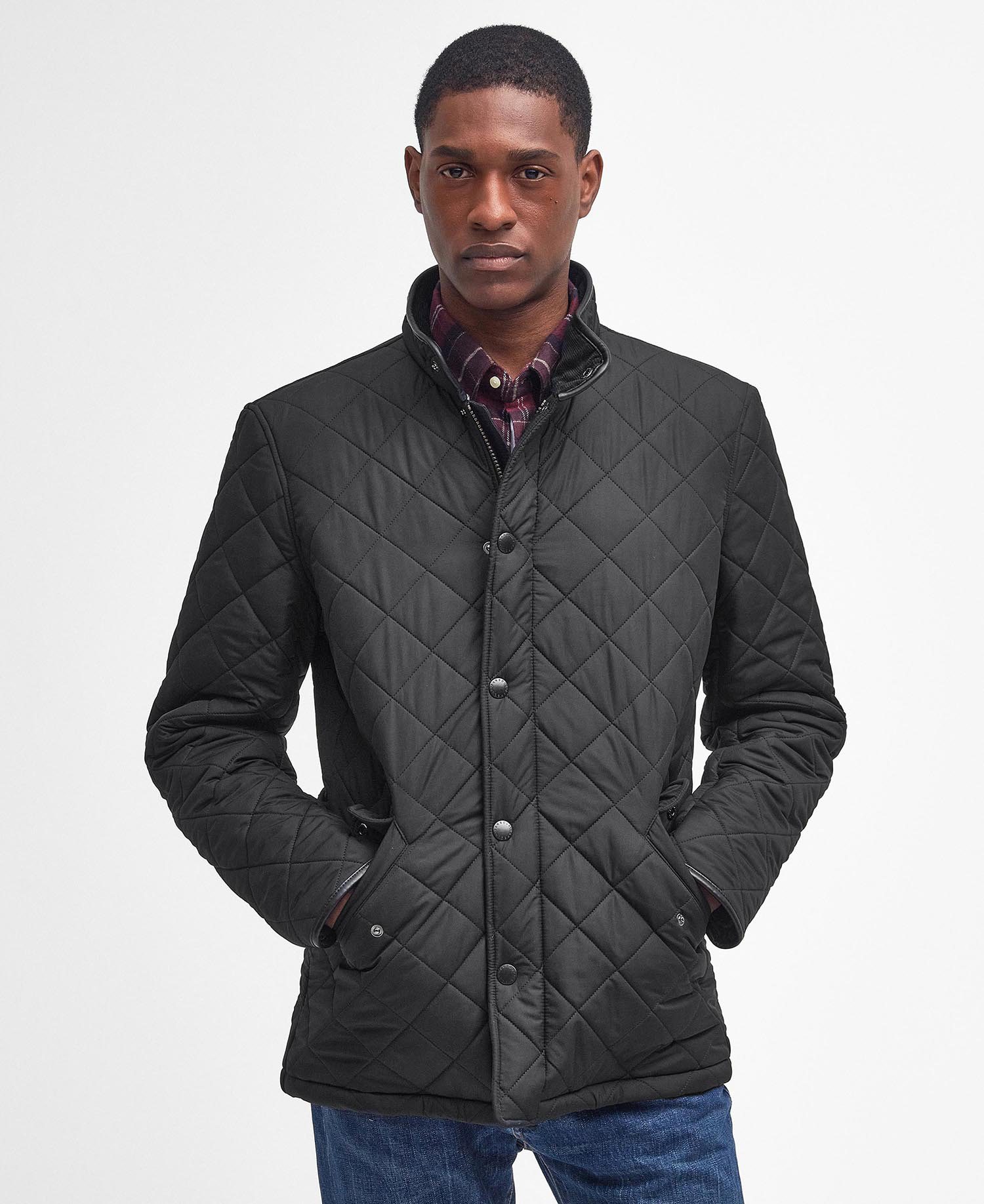Barbour Powell Quilted Jacket - Black | Quilted Jackets