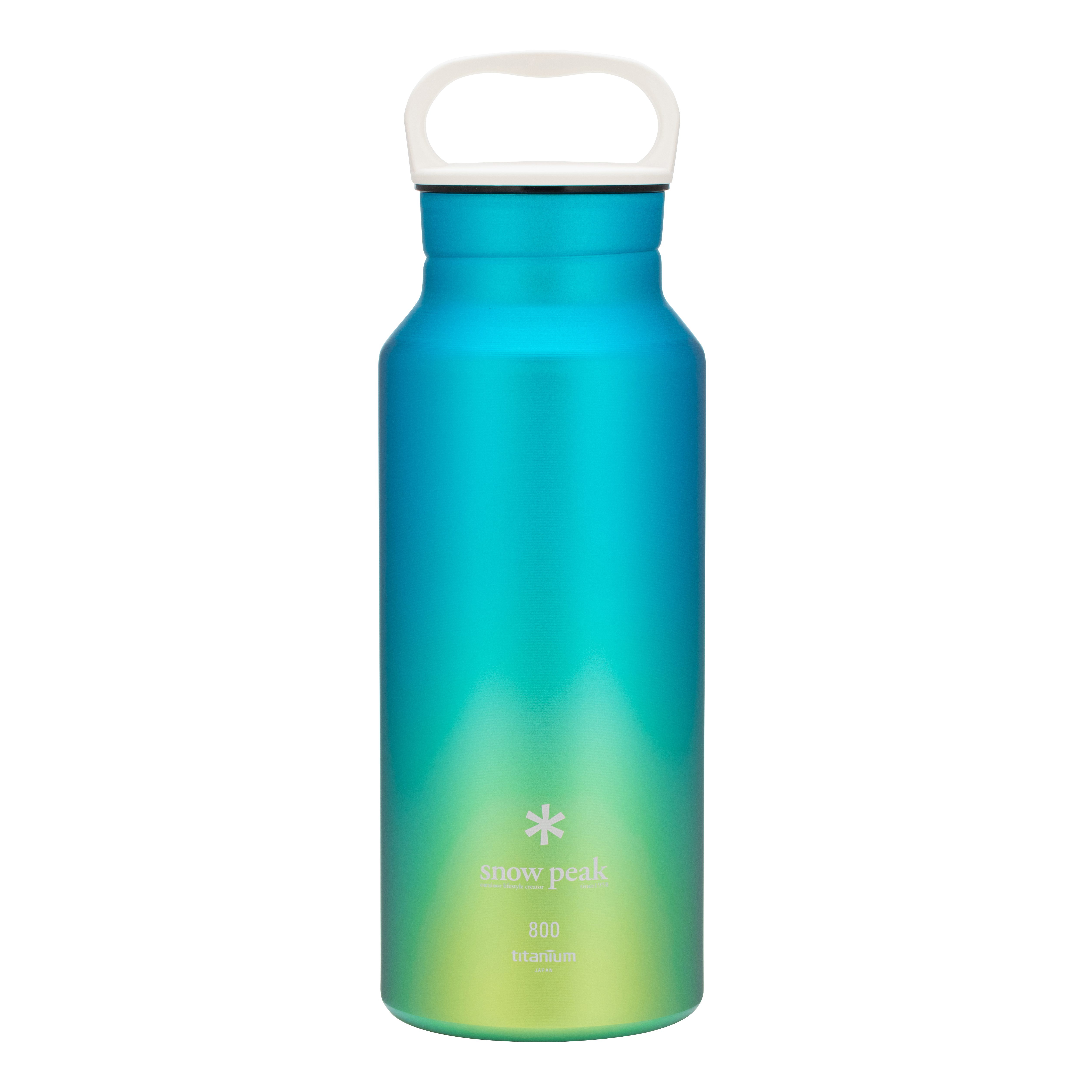 Snow Peak Aurora Bottle 800 - Titanium Ocean | Water Bottles
