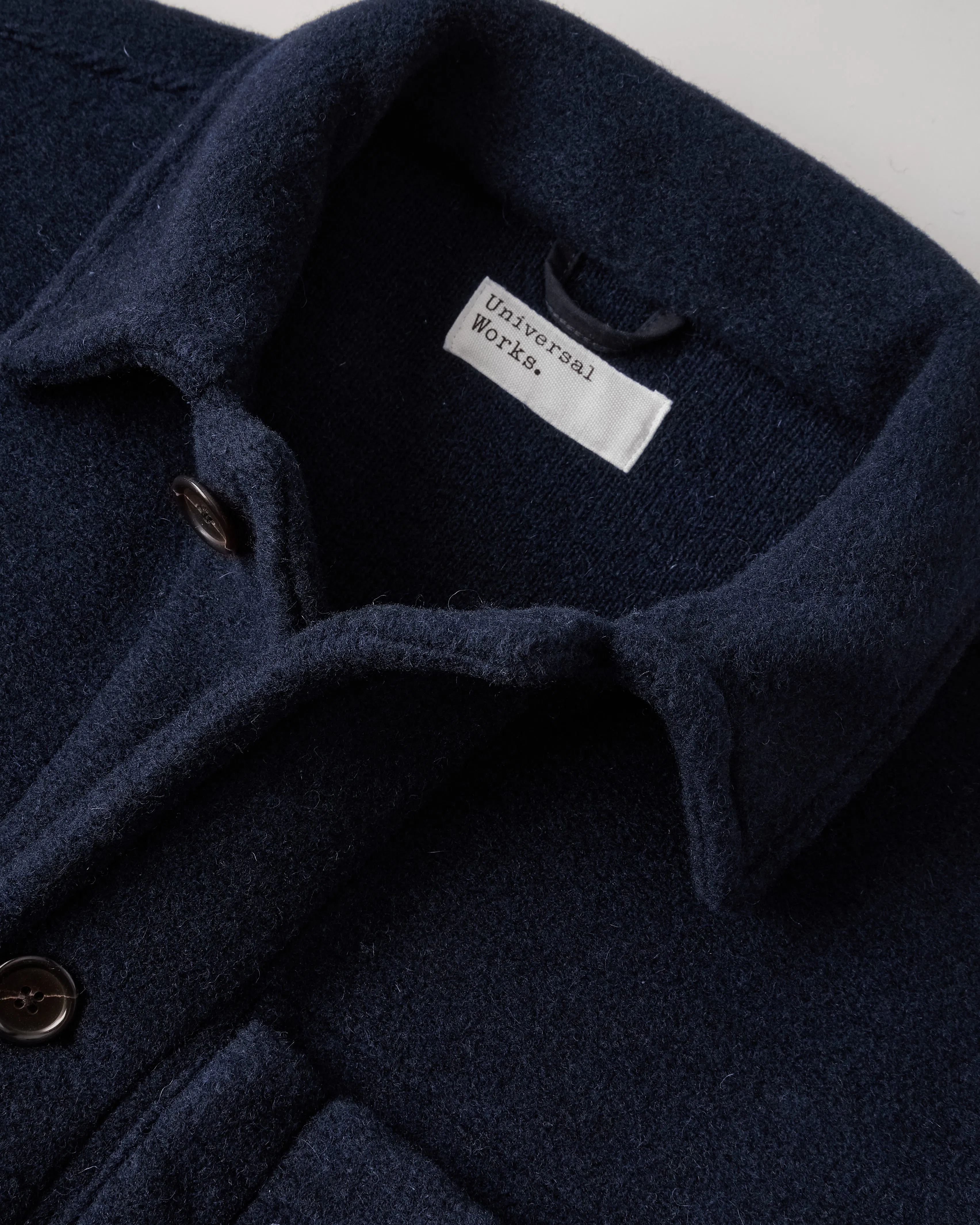Universal Works Field Jacket II - Navy | Fleece Jackets | Huckberry