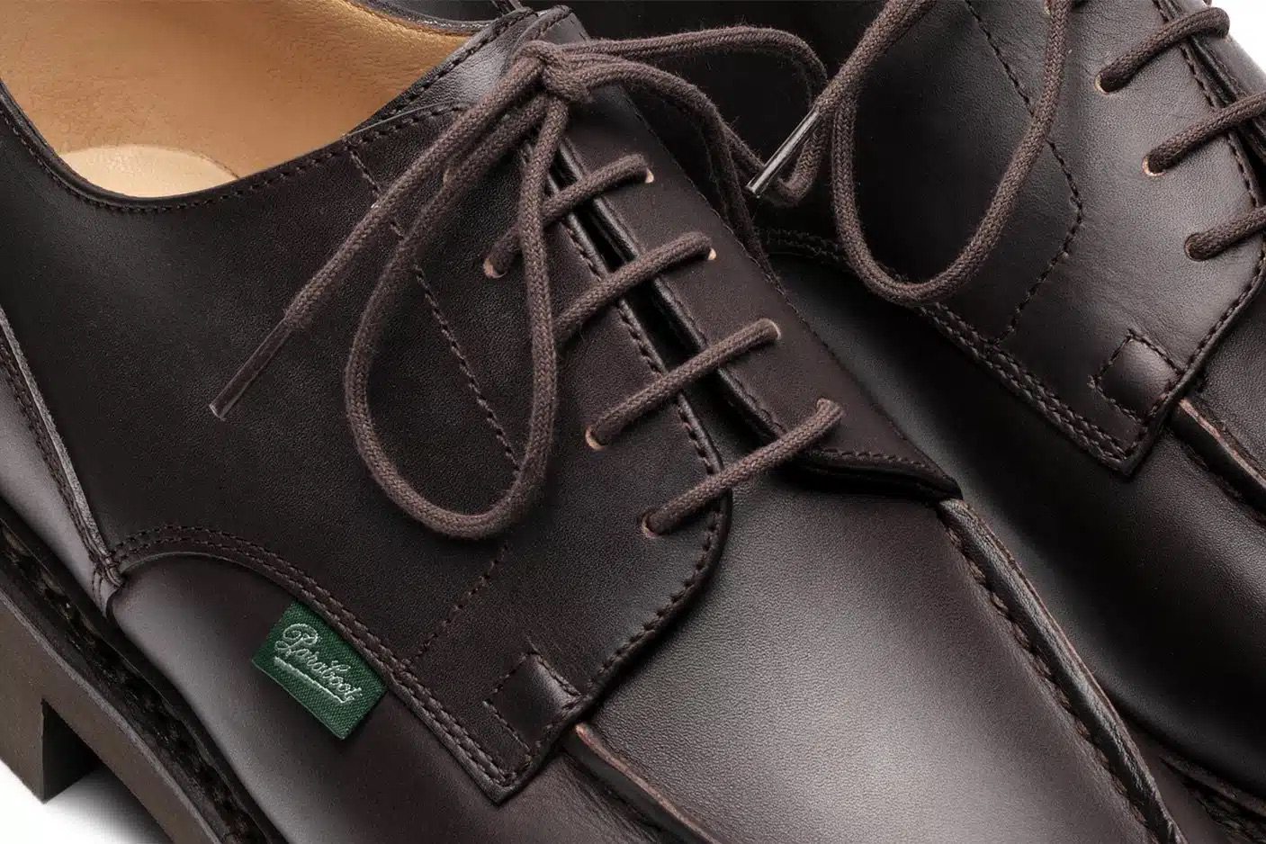 Paraboot Chambord - Lisse Café | Derby Shoes | Huckberry