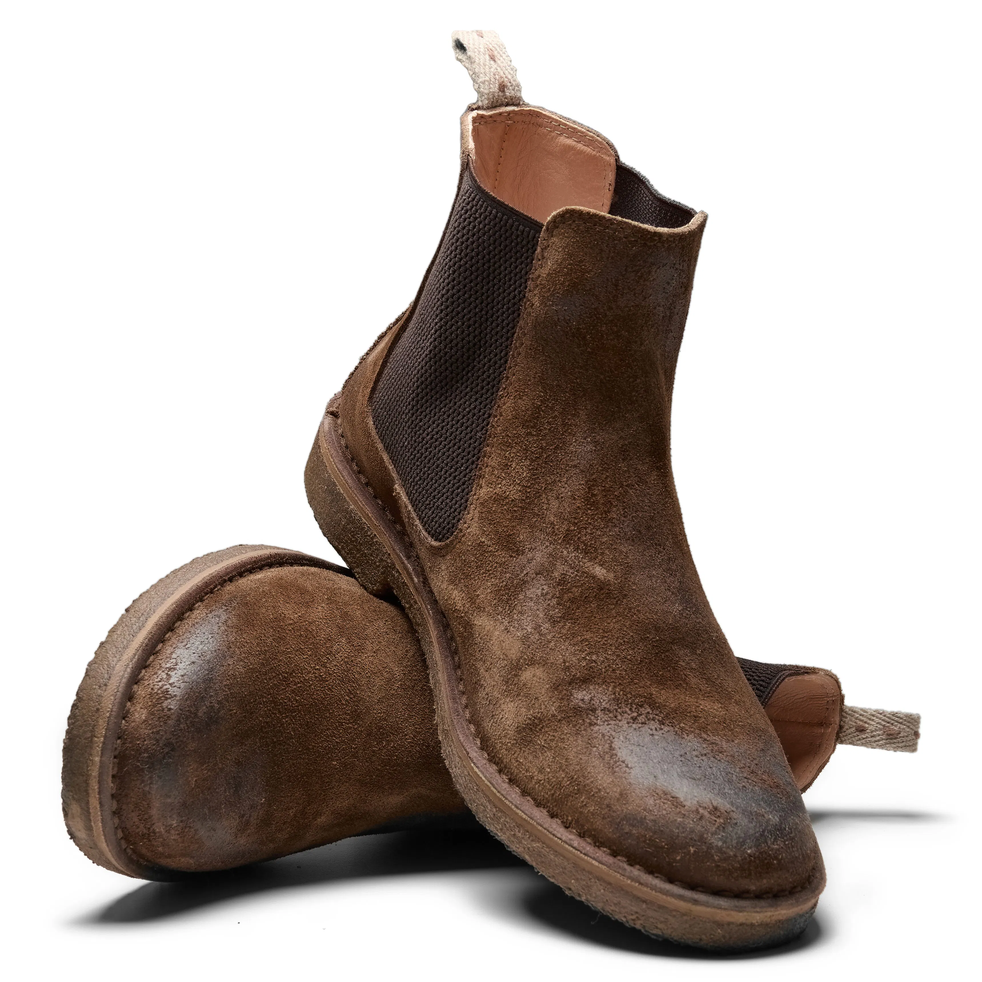 Astorflex Bitflex Chelsea Boot - Burnished Brown Suede  display picture 2