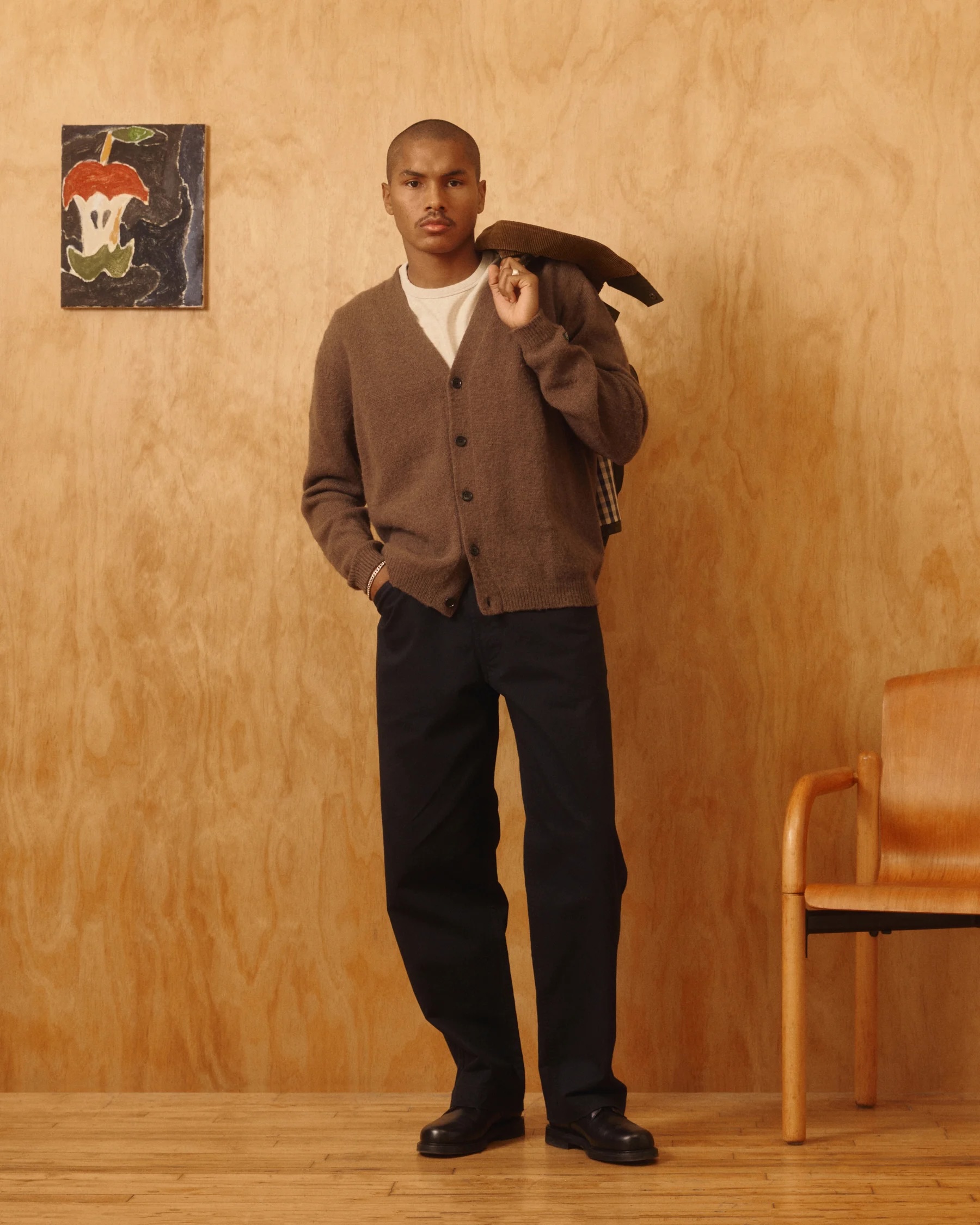 Knickerbocker Amos Alpaca Cardigan - Brown | Cardigan Sweaters