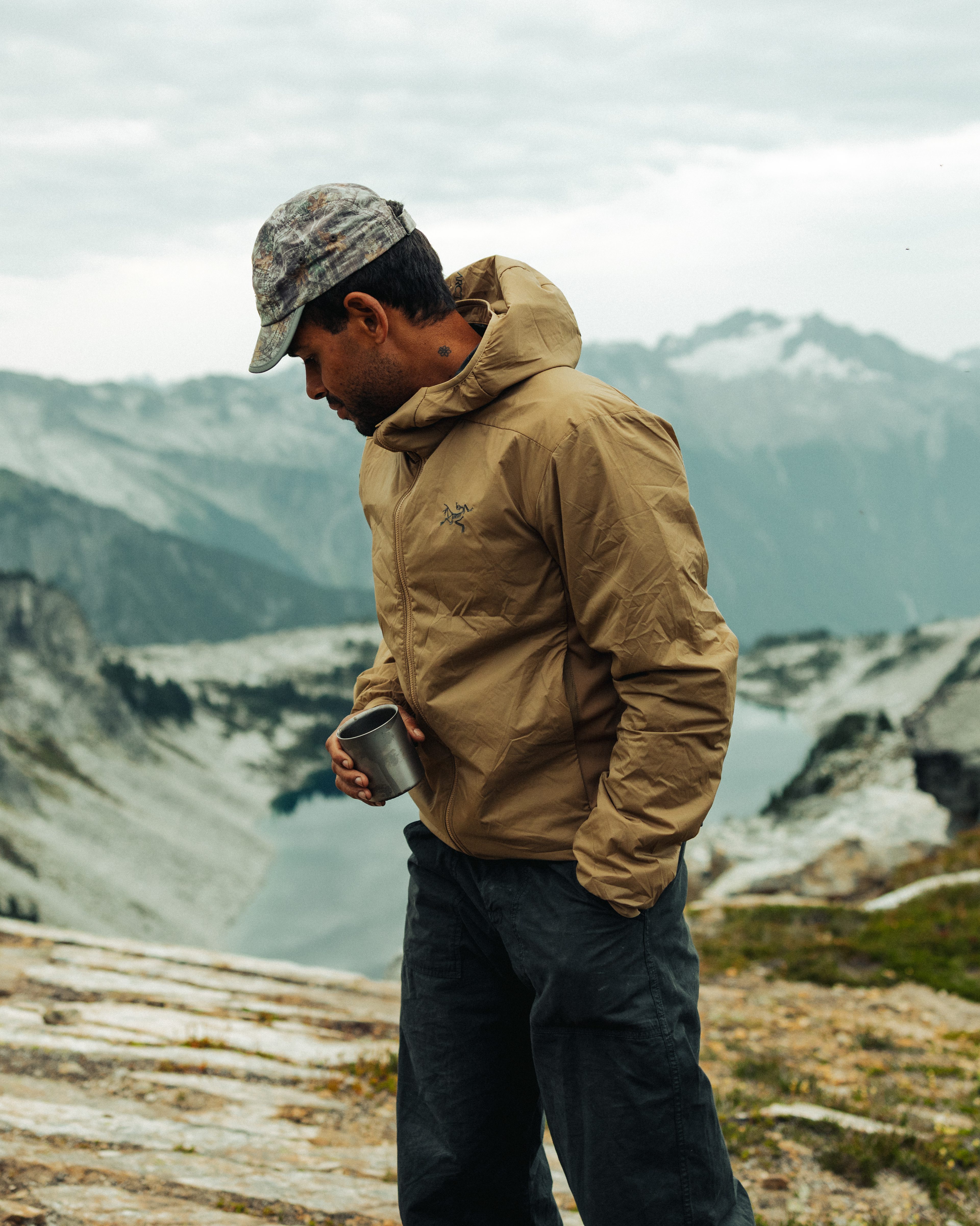 Arc'teryx Atom Hoodie - Canvas/Forage | Active Jackets | Huckberry