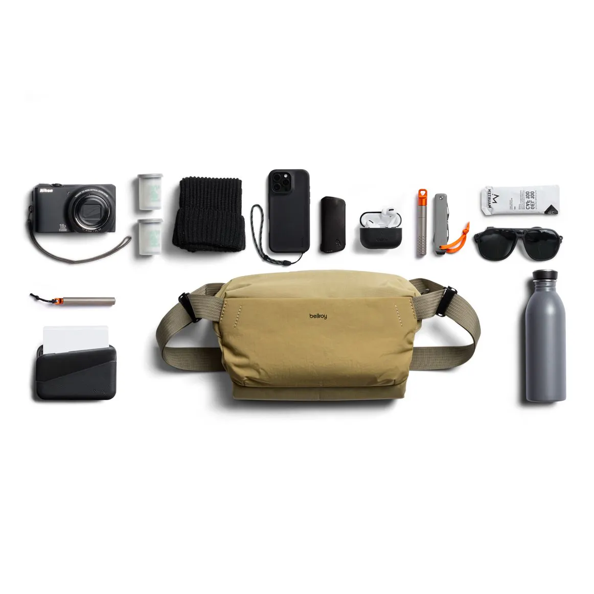 Bellroy Venture Ready Sling 9L - Safari | Hip Packs & Slings
