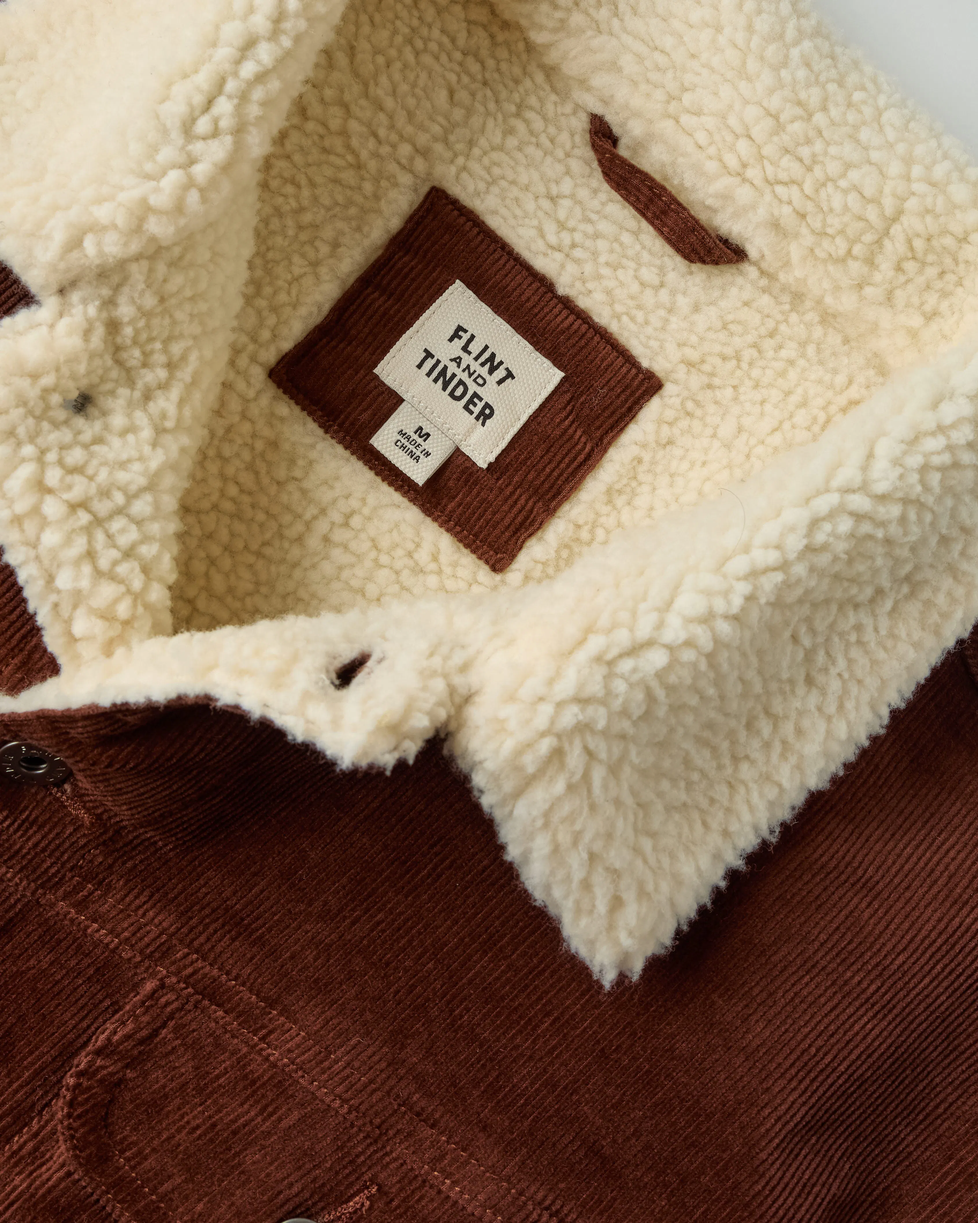 Flint and Tinder Sherpa-Lined Trucker Jacket - Whiskey | Trucker