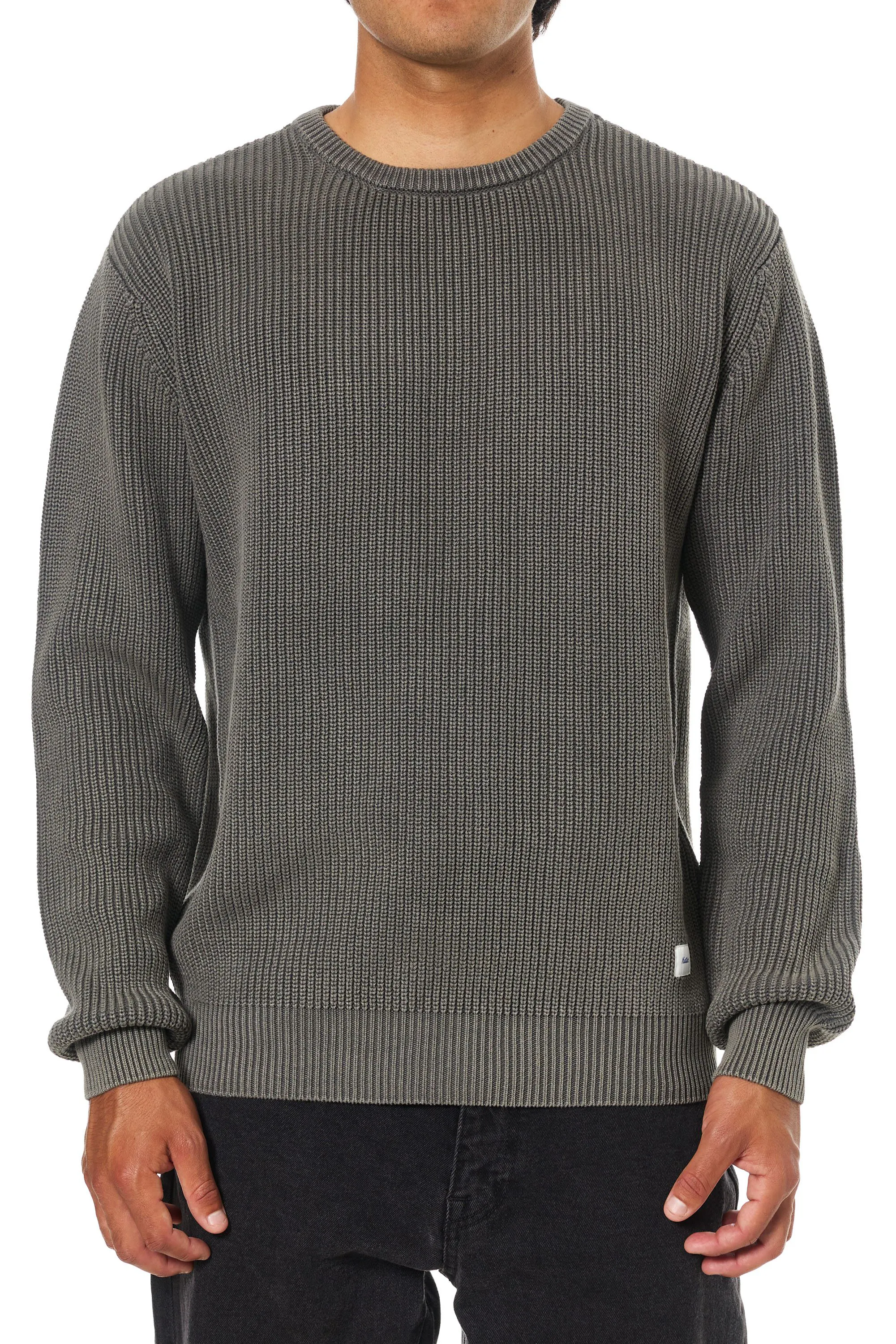 Katin Swell Sweater - Lead | Crew Neck Sweaters | Huckberry