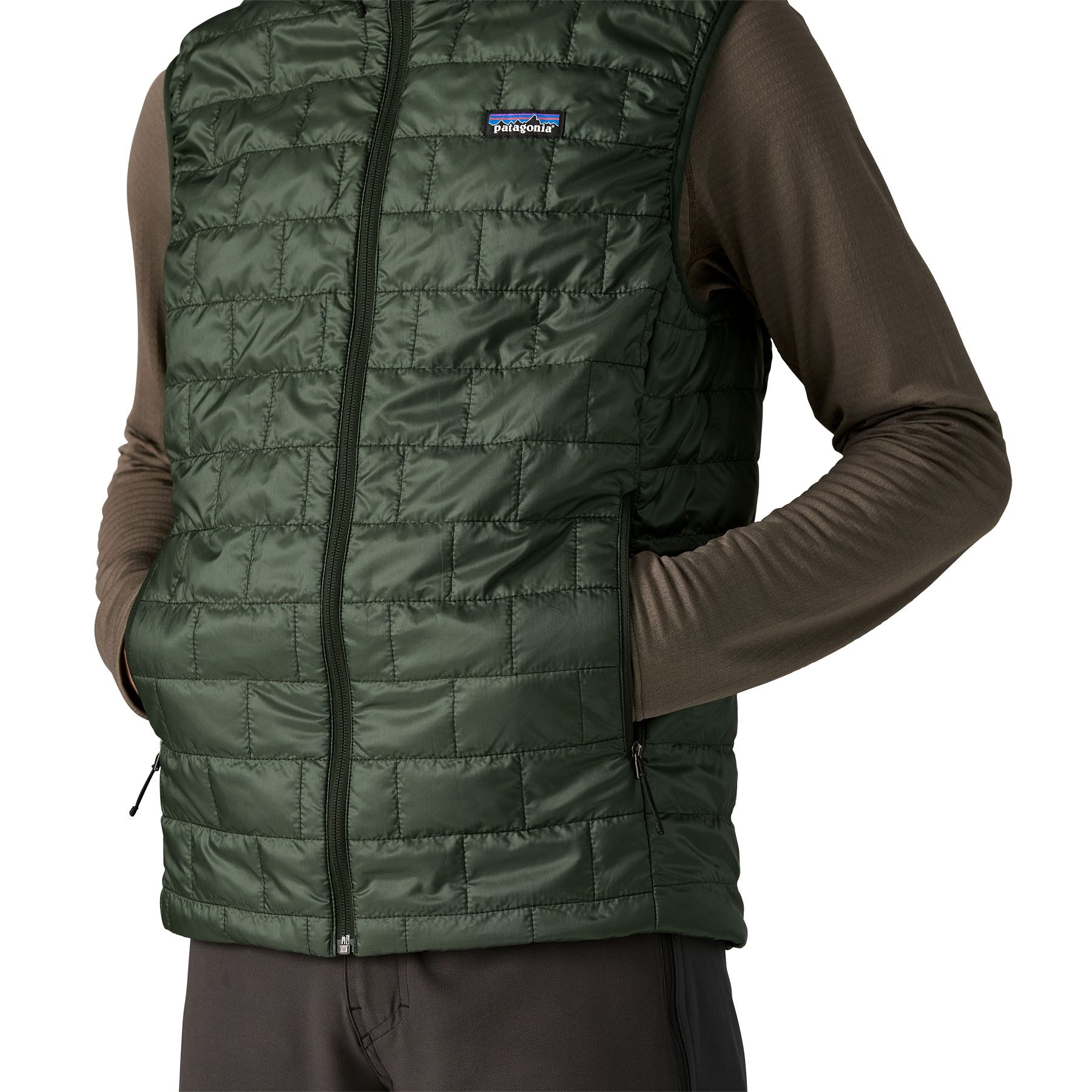 Patagonia Nano Puff Vest - Old Growth Green | Vests | Huckberry