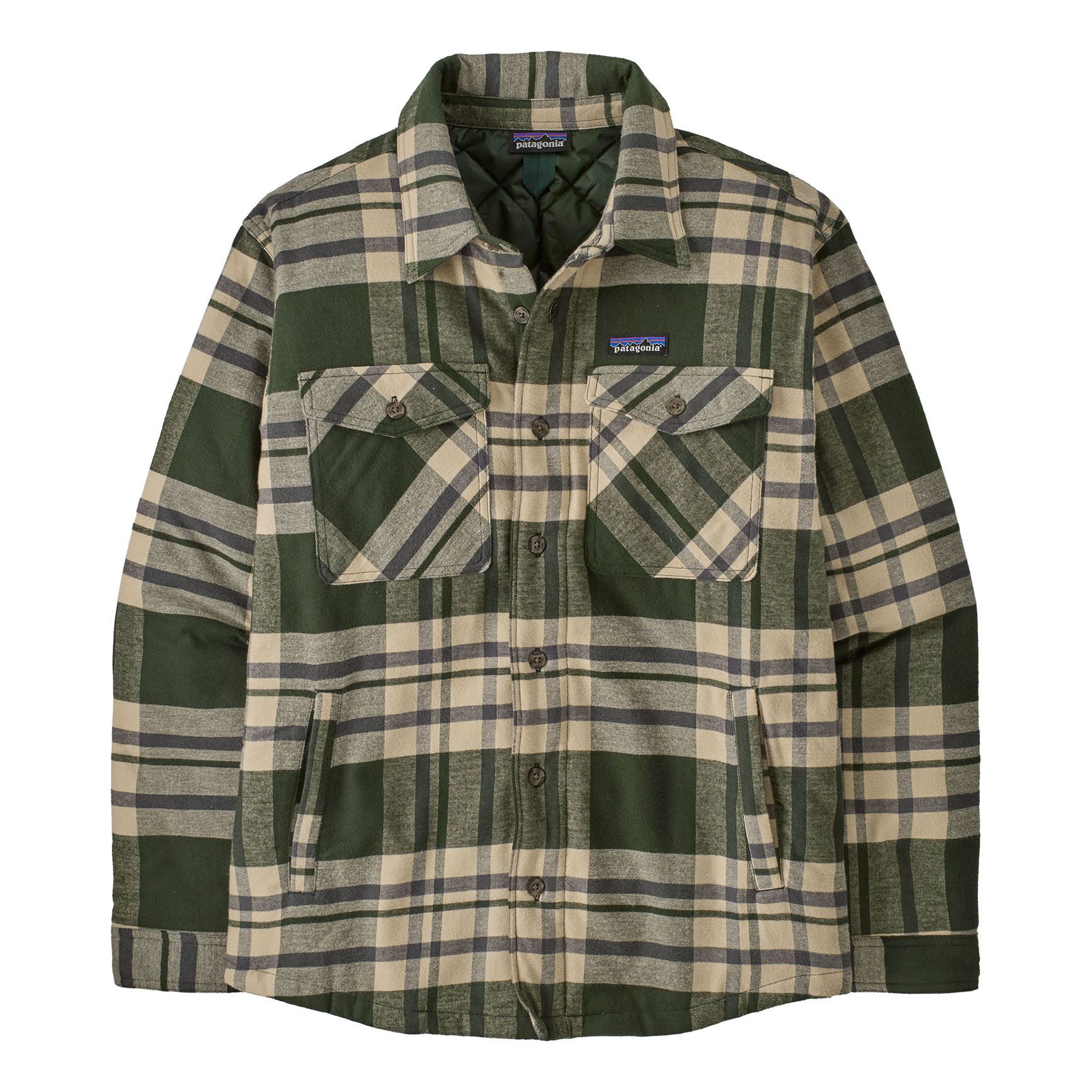 Patagonia Lightweight Insulated Fjord Flannel Shirt - Ashore: Old