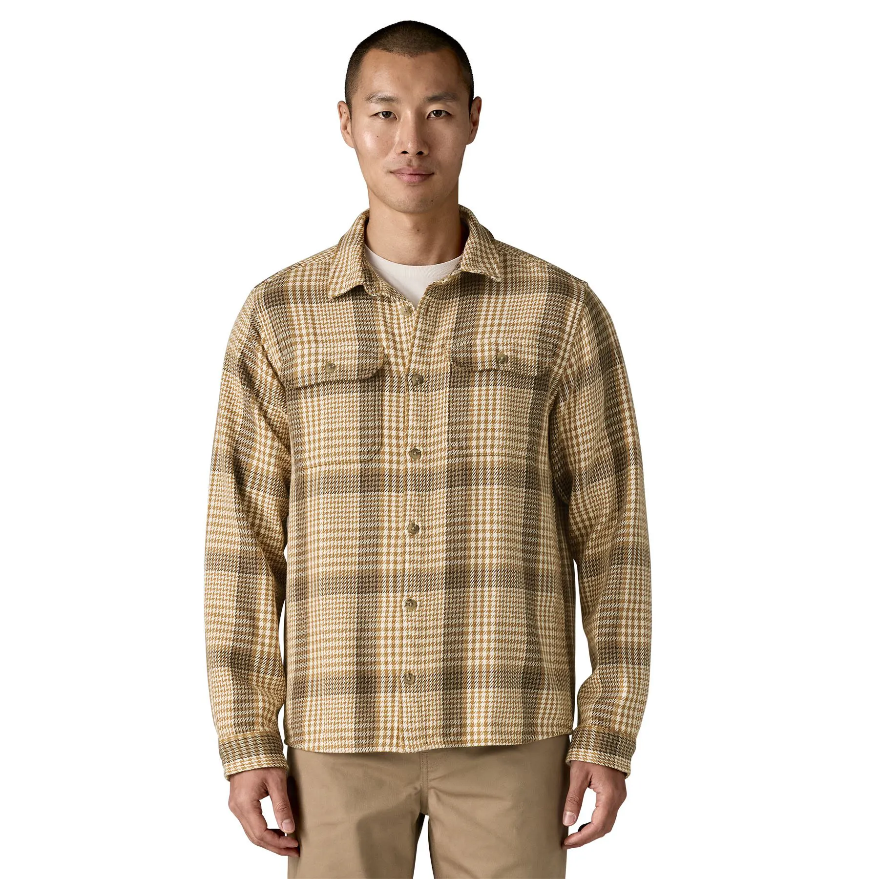 Patagonia Fjord Loft Long-Sleeve Shirt - Roam: Nest Brown | Long