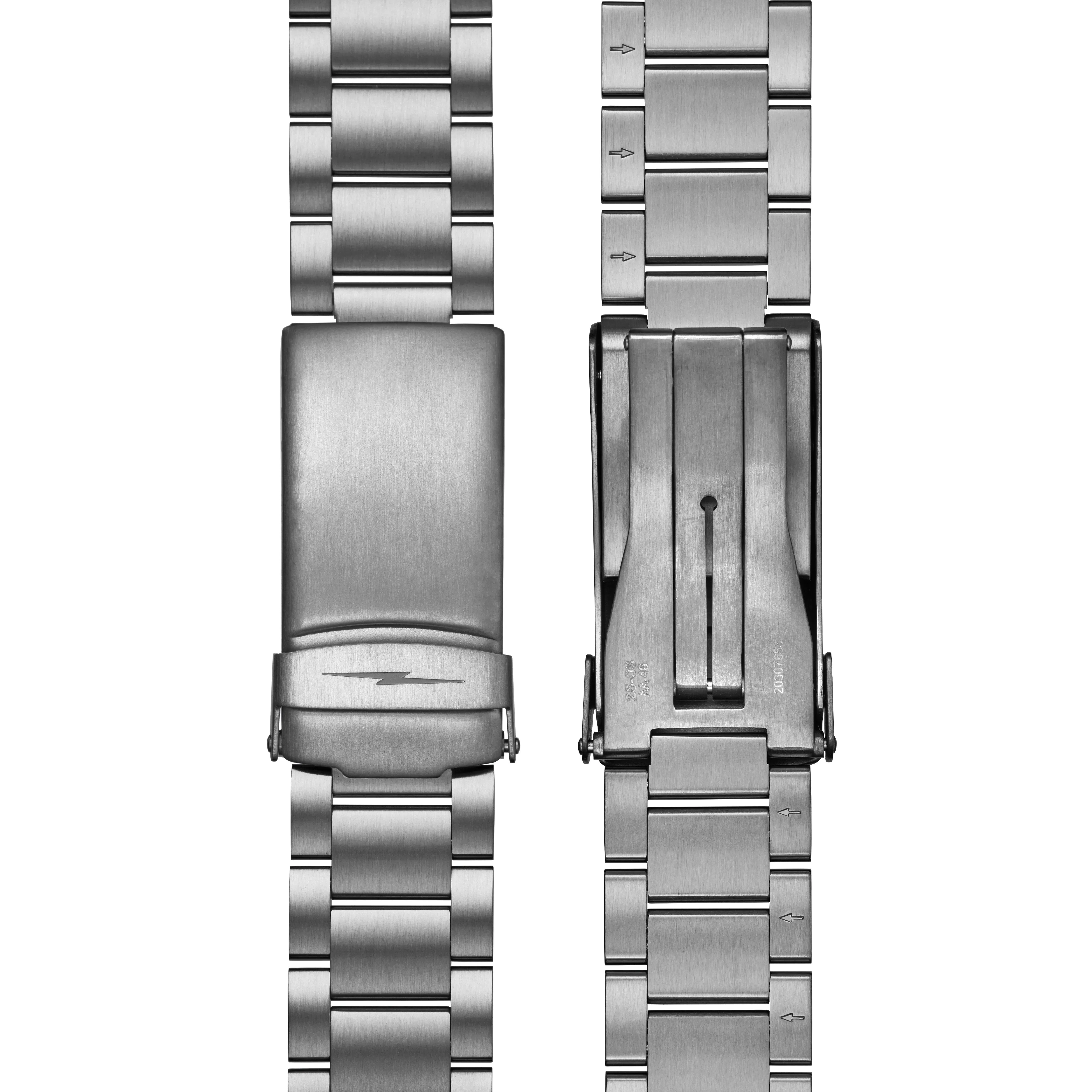 Shinola Runwell West Wind 42mm, Titanium Bracelet - Black | Dress Shinola Runwell West Wind 42mm, Titanium Bracelet - Black | Dress