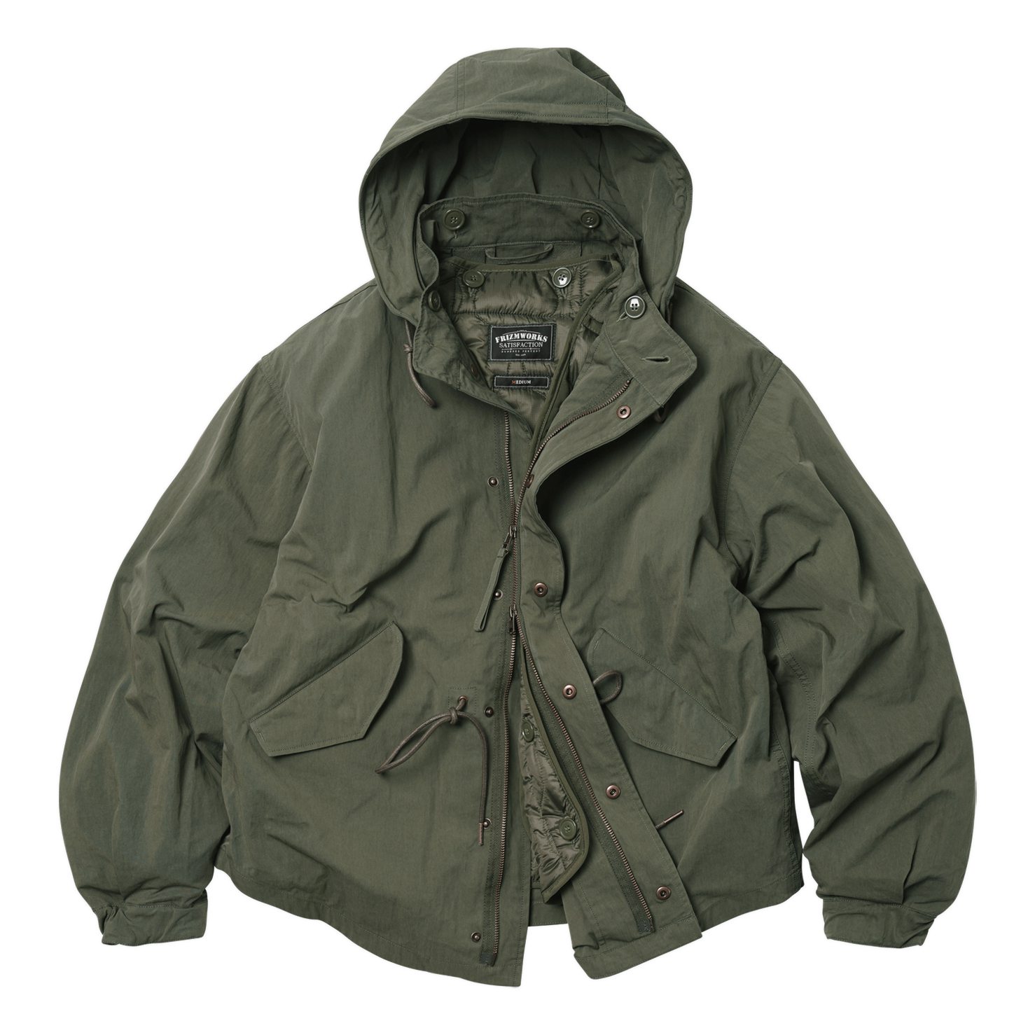 FrizmWORKS Oscar Fishtail Jacket - Olive | Winter Jackets | Huckberry