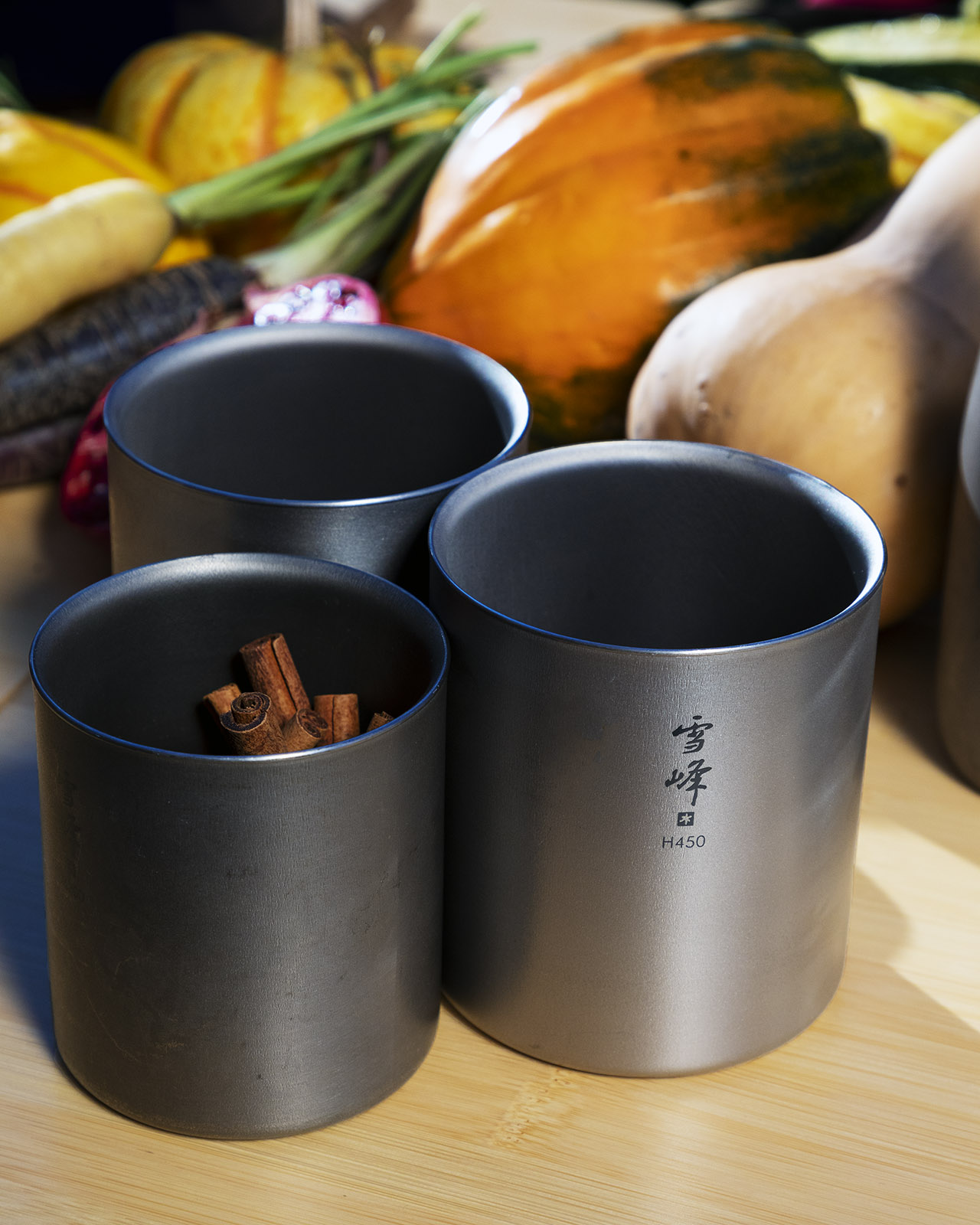 Seppou Double Wall Stacking Mug - H450 - Thumbnail 4