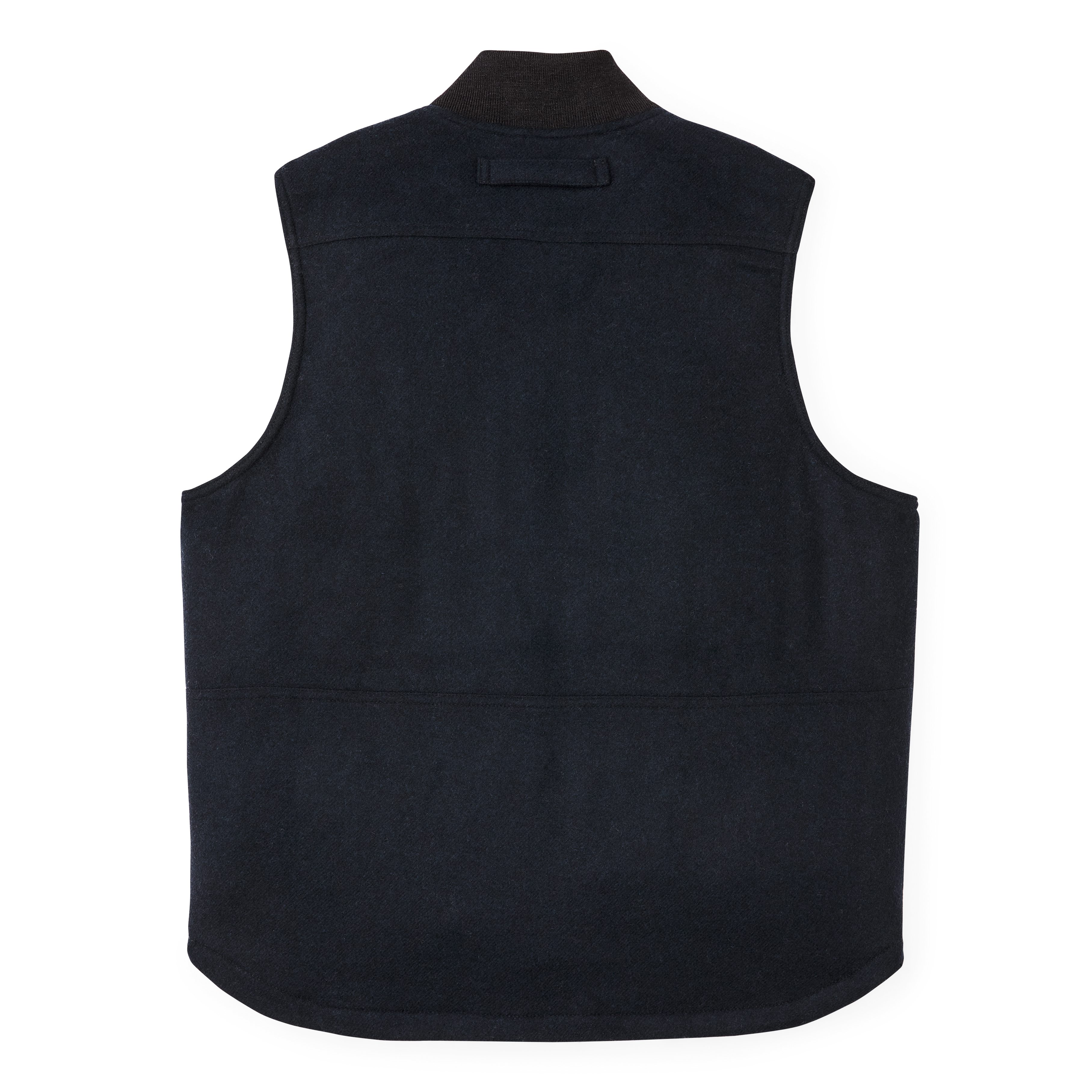 Filson Insulated Wool Work Vest - Navy | Vests | Huckberry