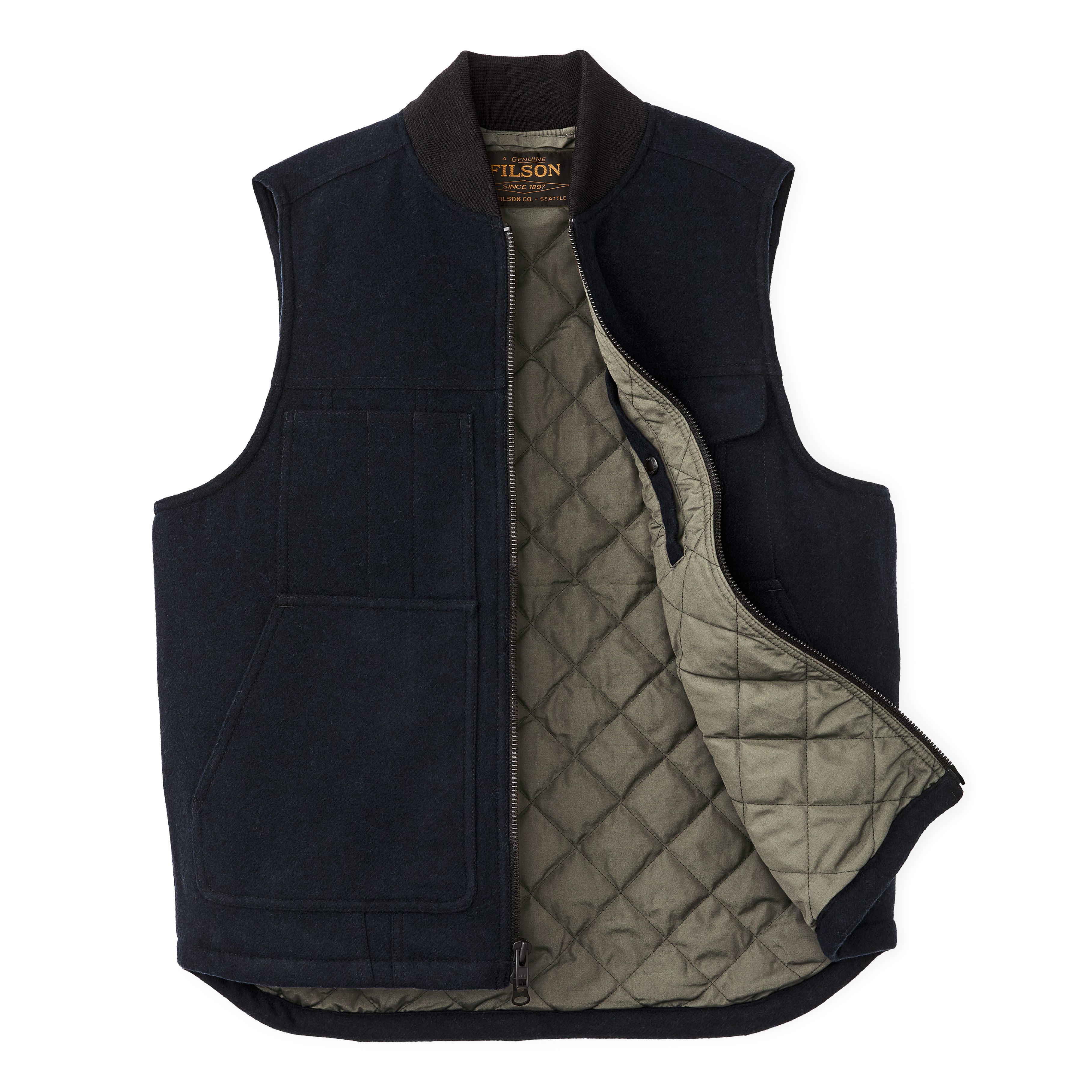 TENDERLOIN WORK VEST U ネイビー ワークベスト TENDERLOIN 'WORK VEST U'ワークベルト キルティング S テンダーロイン