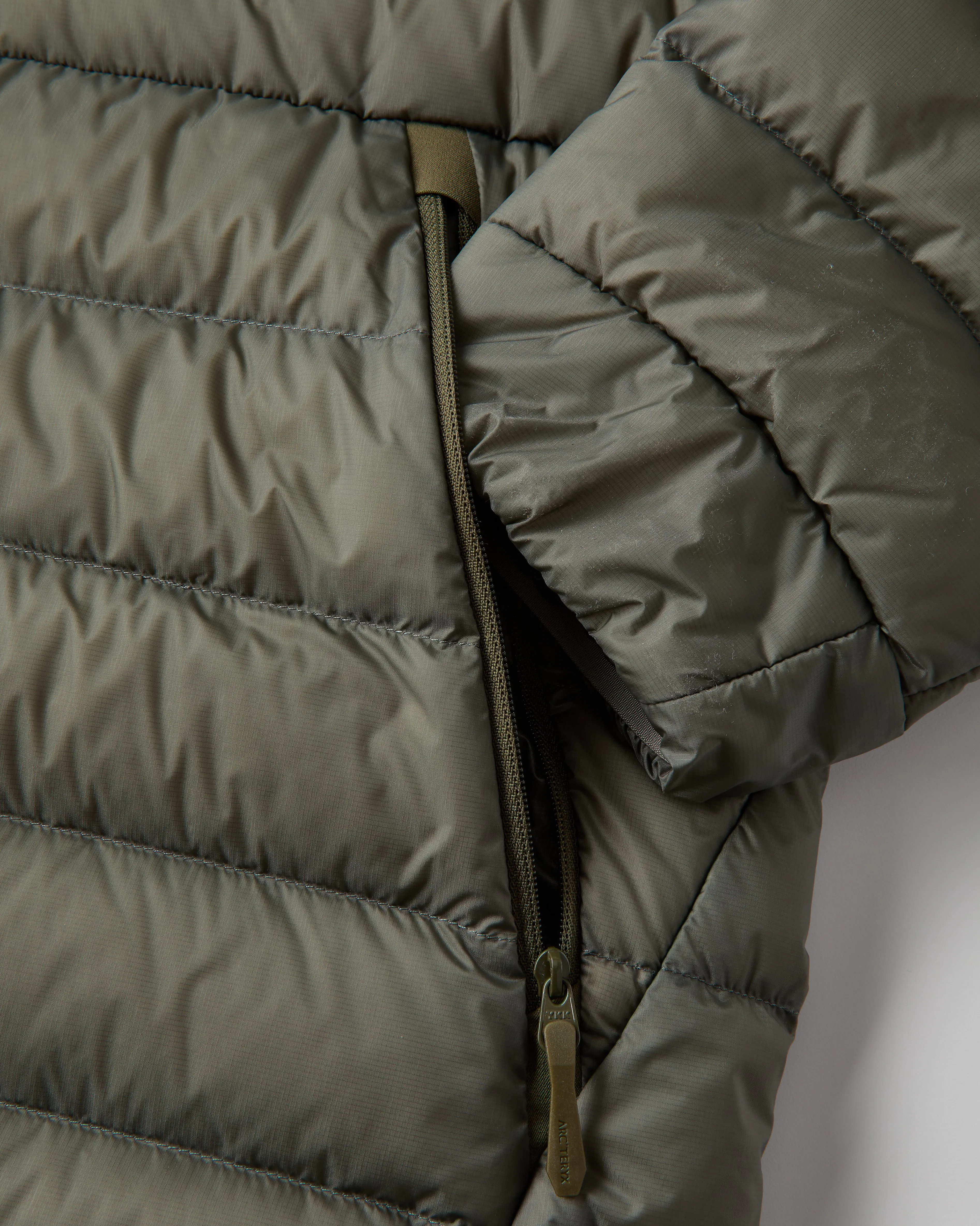 Arc'teryx Cerium Hoodie - Forage/Verve | Winter Jackets | Huckberry