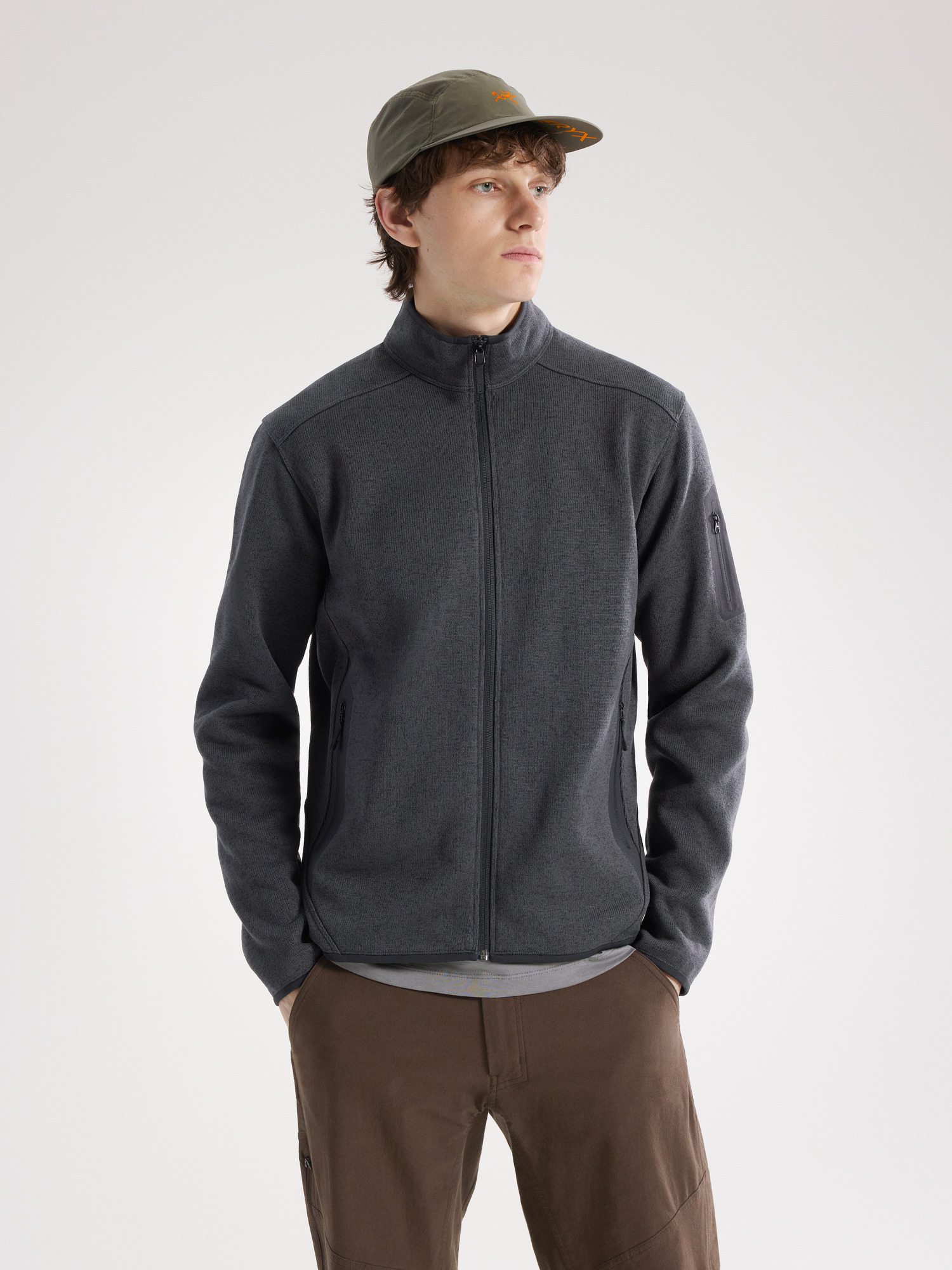 Arc'teryx Covert Cardigan - Black Heather II | Cardigan Sweaters