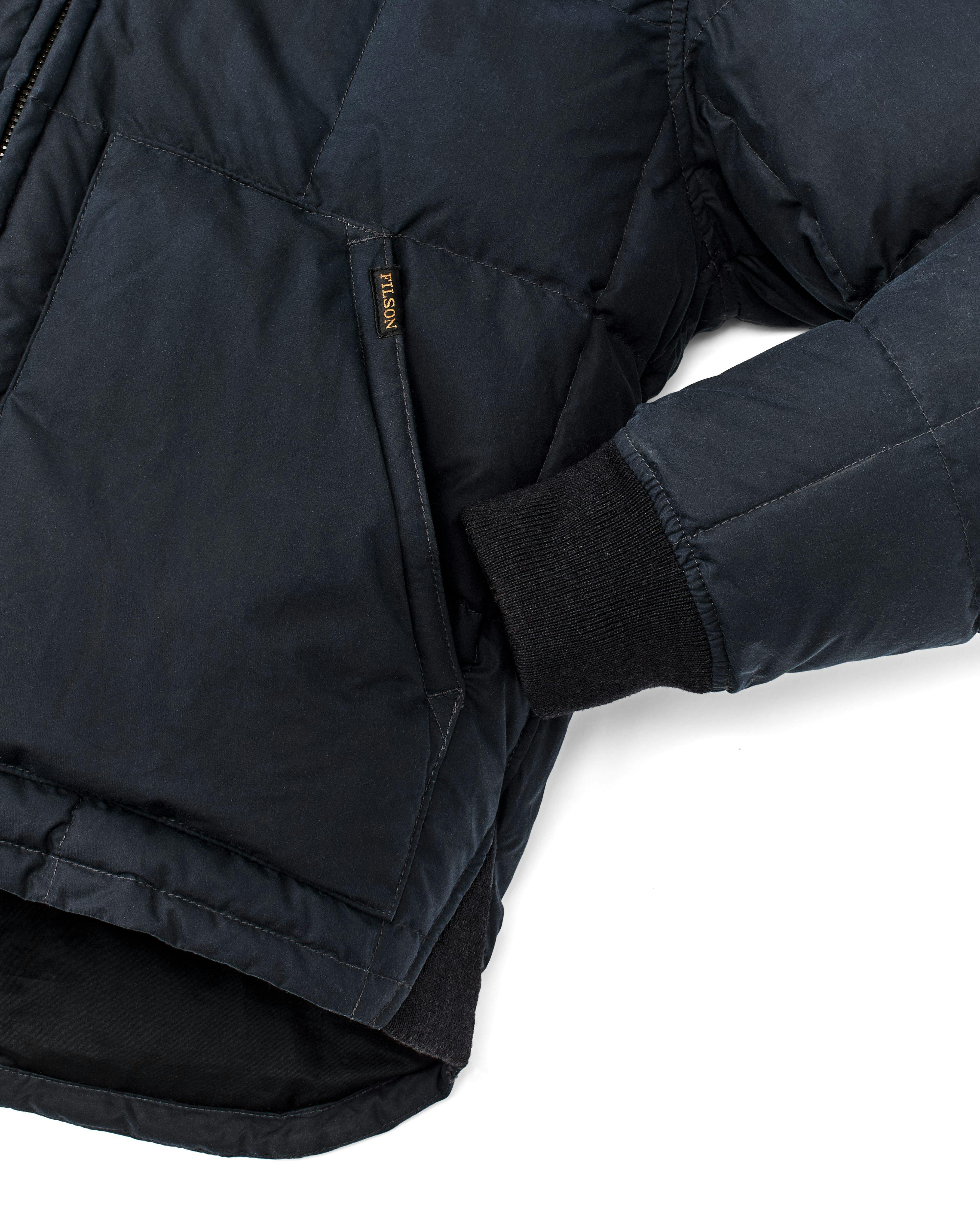 Filson Waxed Down Jacket Night Sky Winter Jackets Huckberry