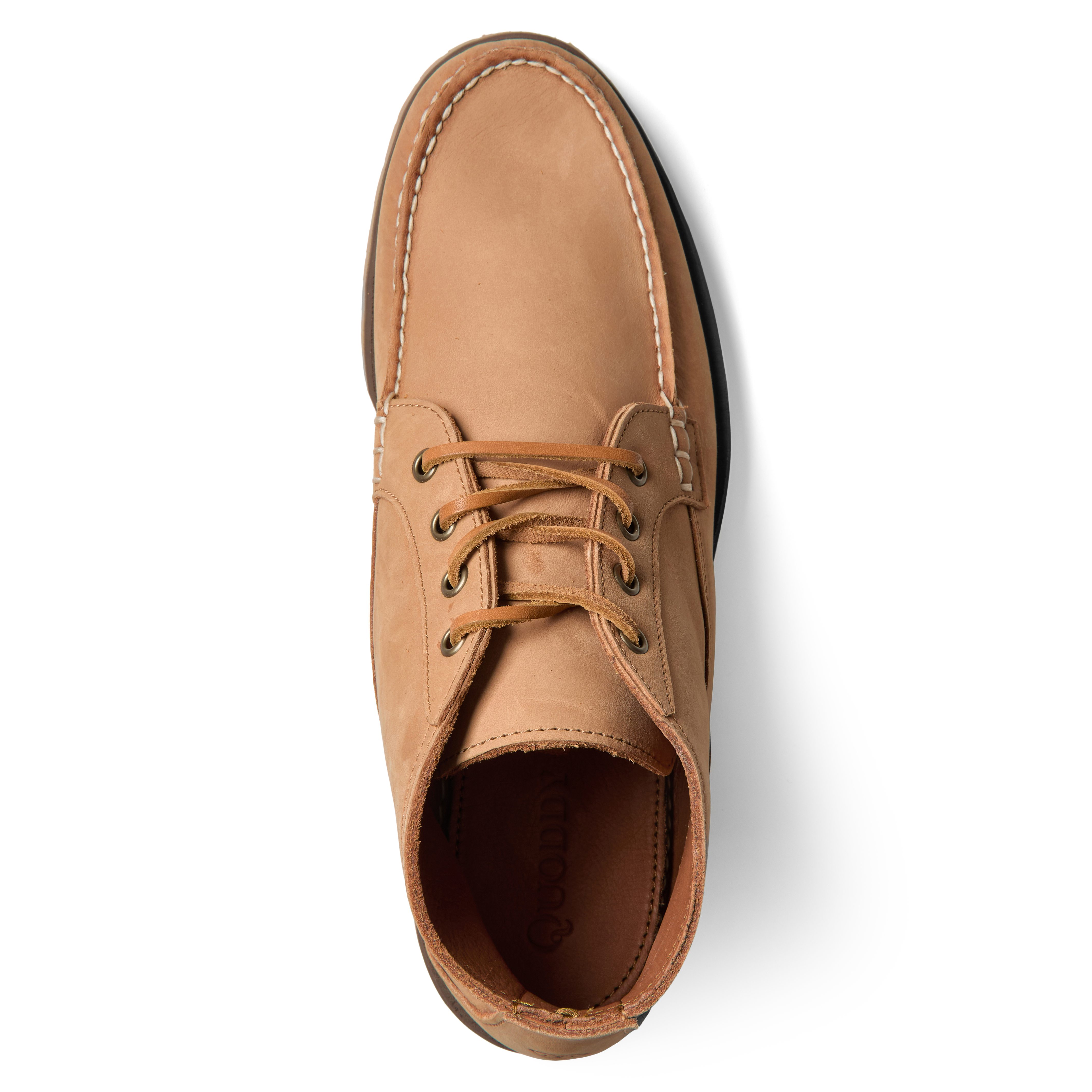 Quoddy Telos Chukka Mini Lug Sole - Balsam Peanut/Taupe
