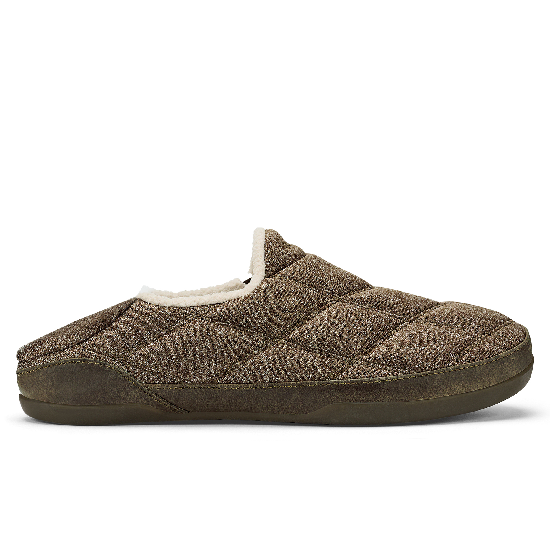 OluKai Pūku'I Fleece Slipper - Toffee | Slippers | Huckberry