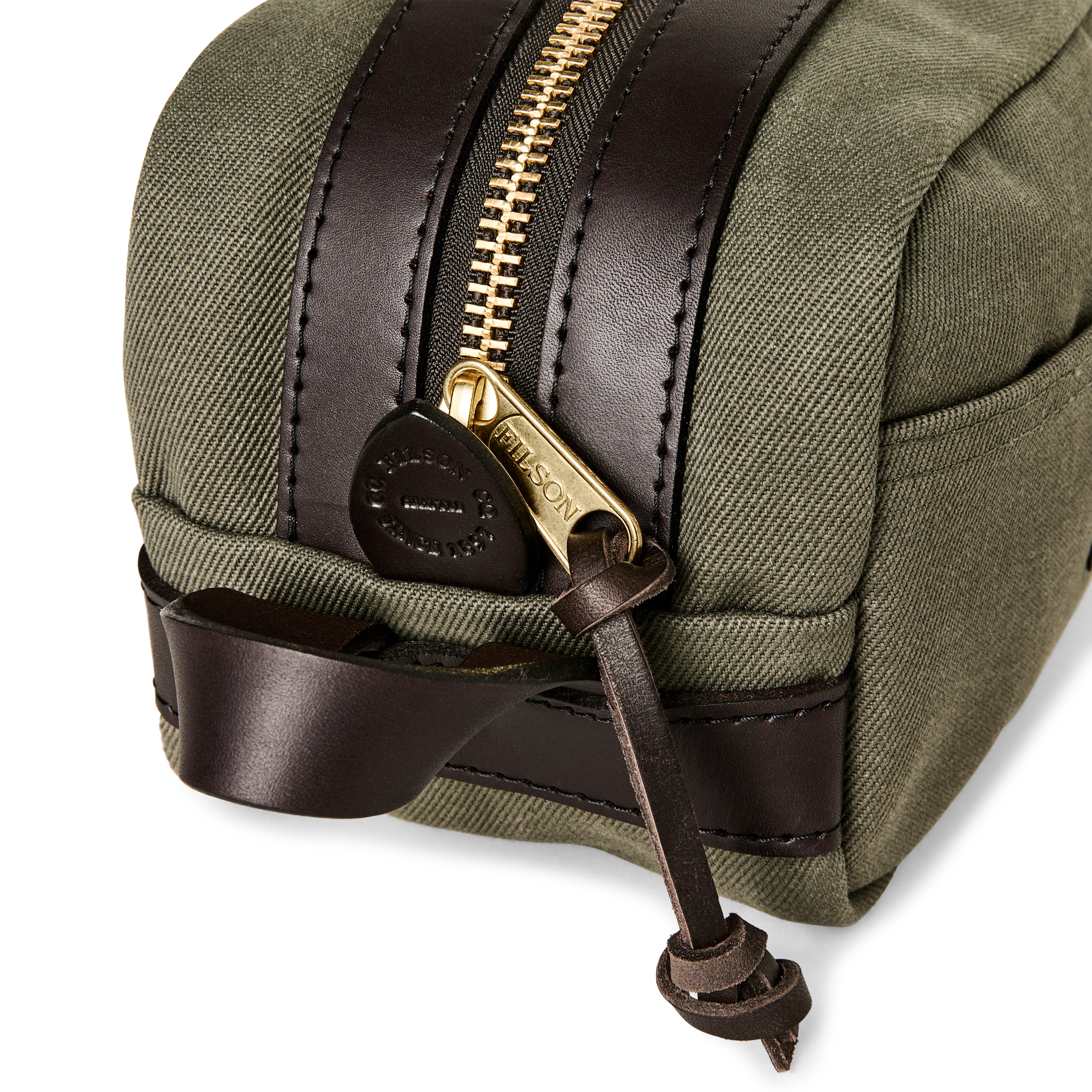 Filson Rugged Twill Travel Kit - Otter Green | Packing Cubes