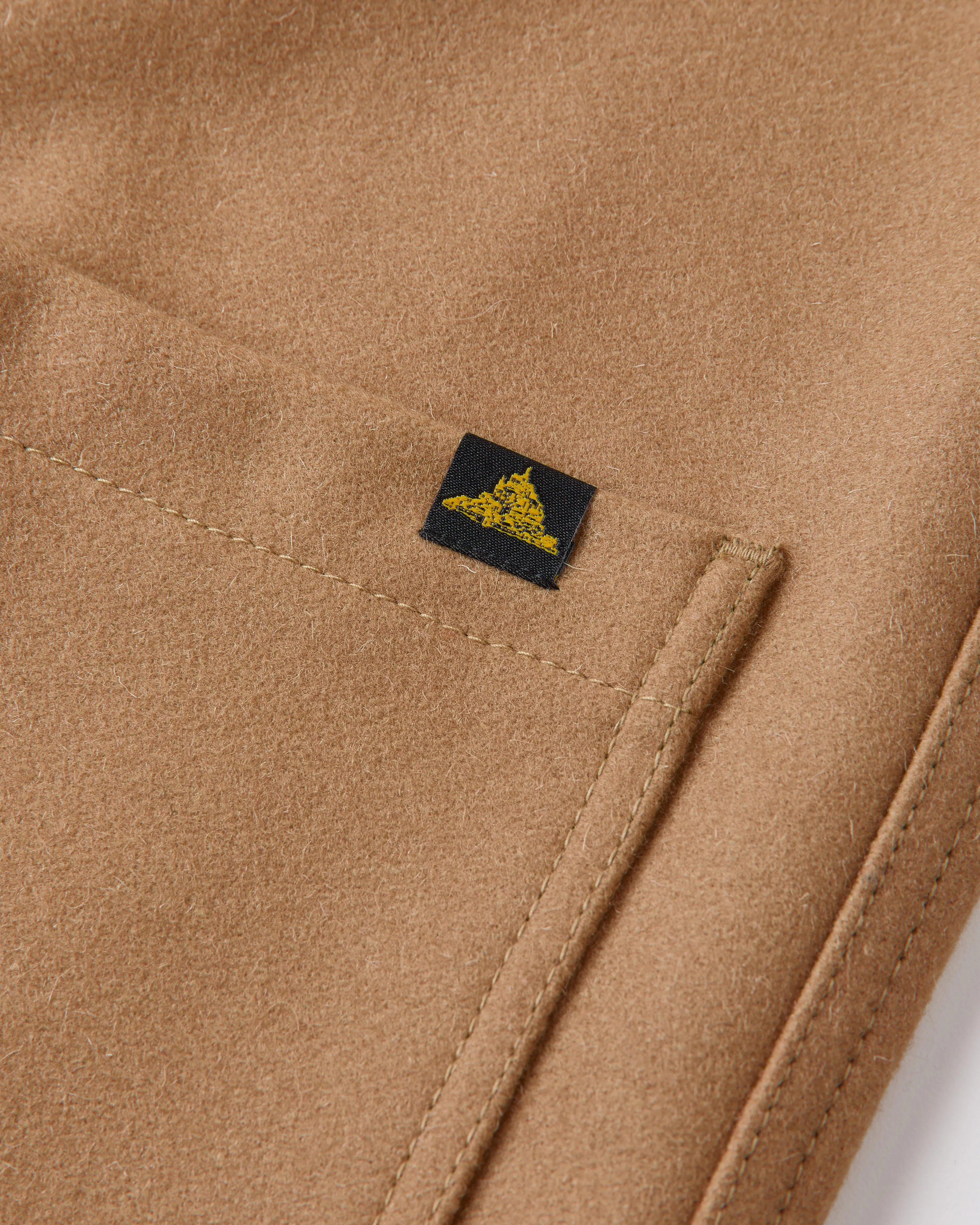 Le Mont St Michel French Wool Work Jacket - Camel | Chore Coats