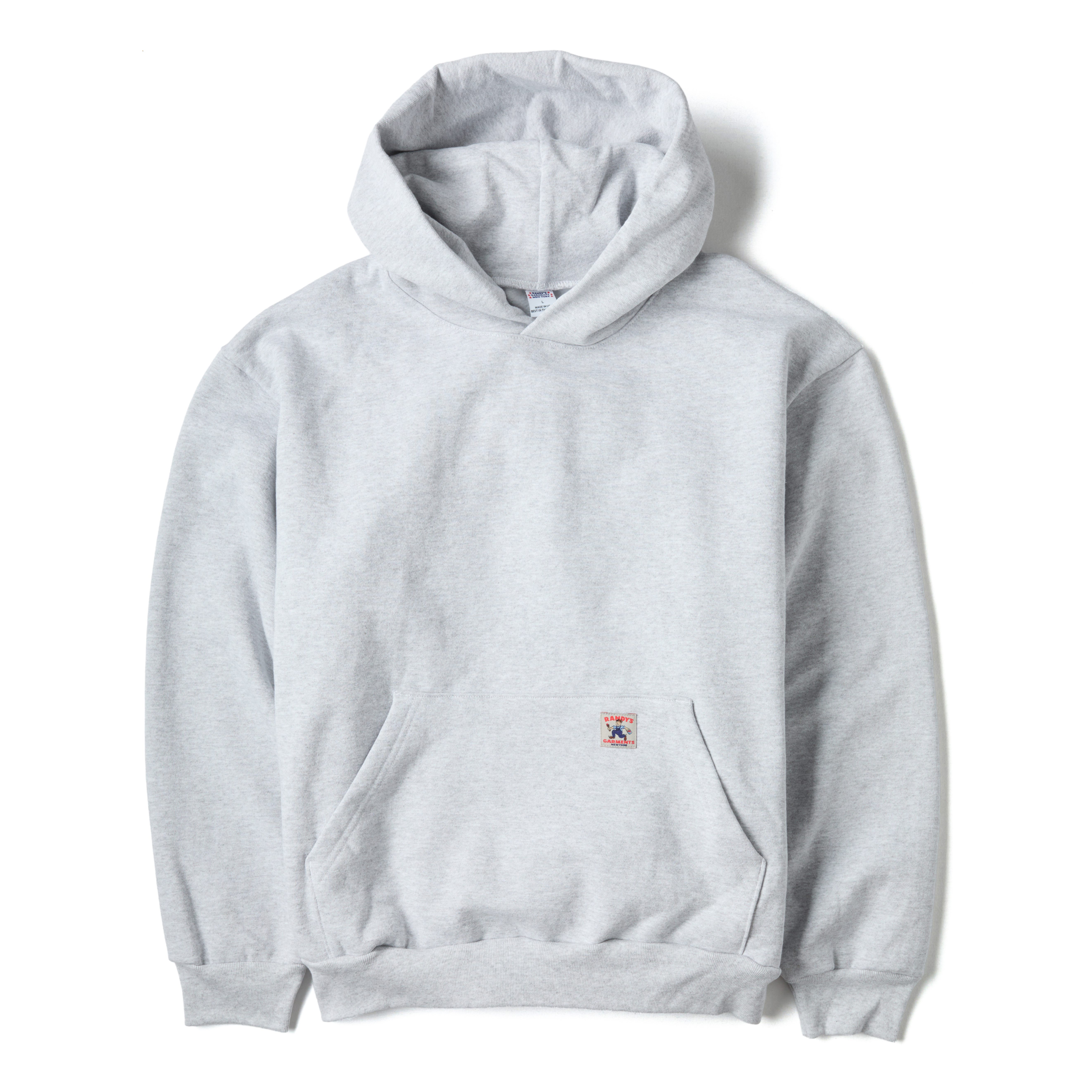 RANDY Sweat shirt blouson 【Chyygh】 Randy's Garments Heavyweight Logo Cross-Neck Hoodie