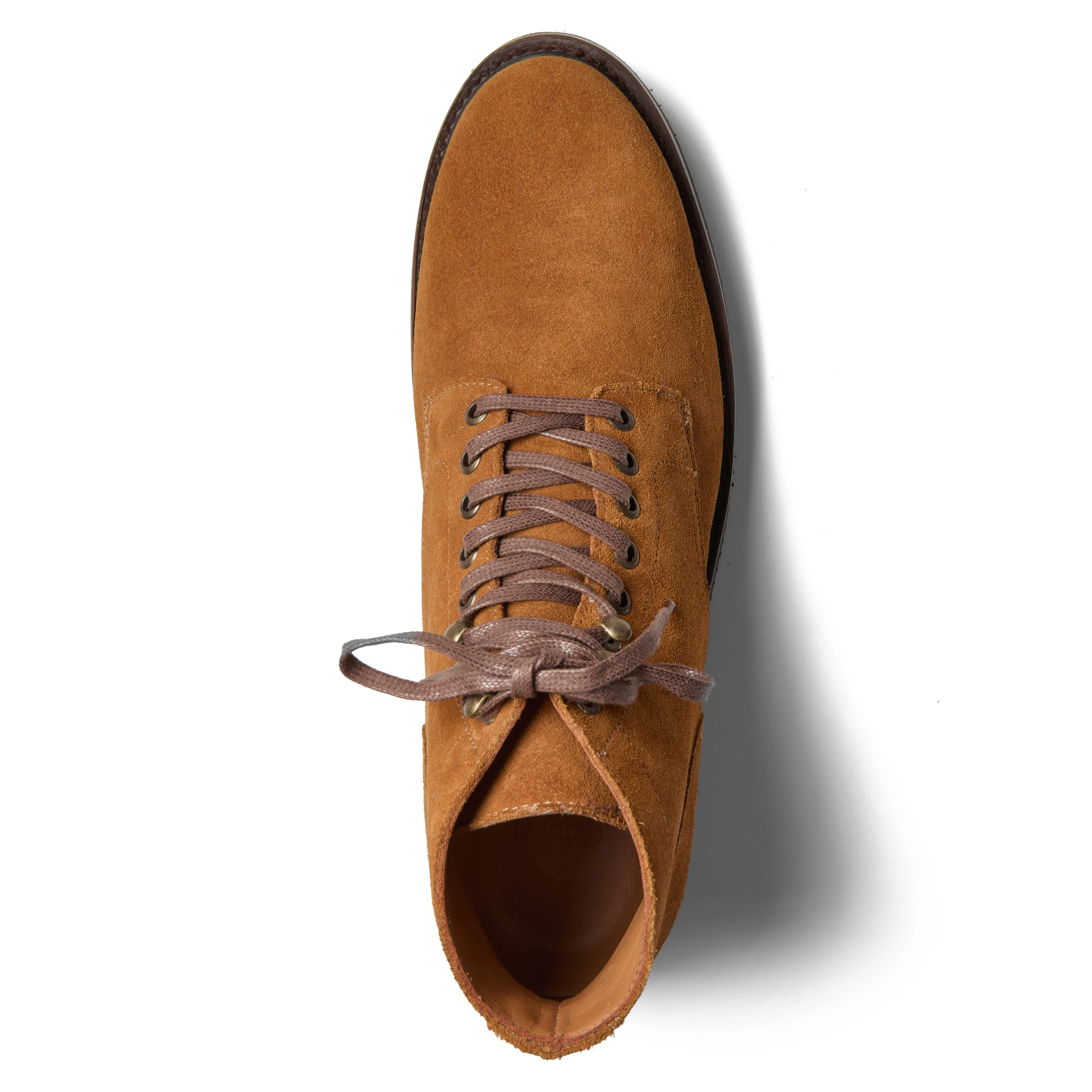 Rhodes Footwear Vibram® 2060 Wedge Lace Up Boot - Chestnut Suede Rhodes Footwear Vibram® 2060 Wedge Lace Up Boot - Chestnut Suede