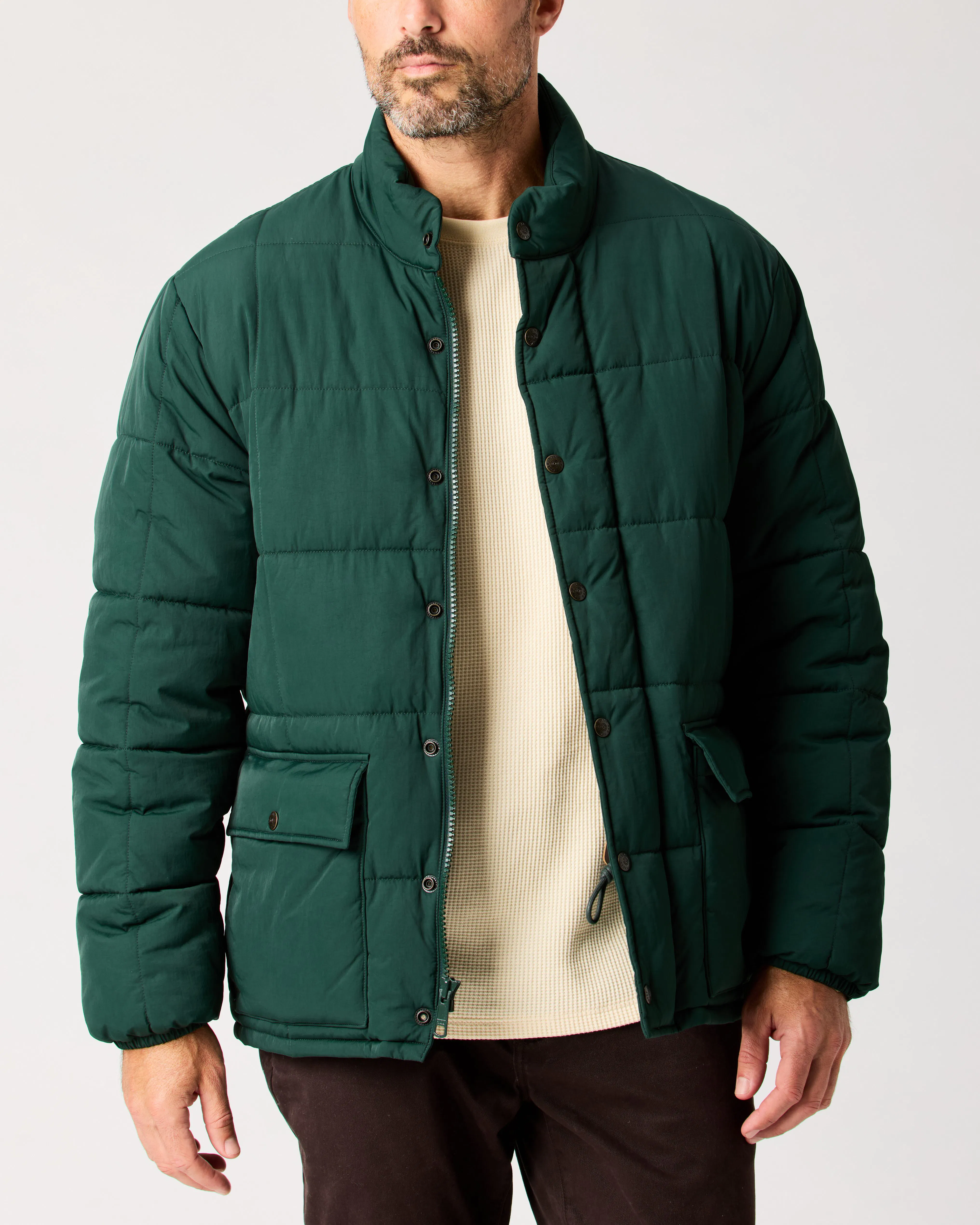 Flint and Tinder Jackson Insulated Jacket - Evergreen | Quilted
