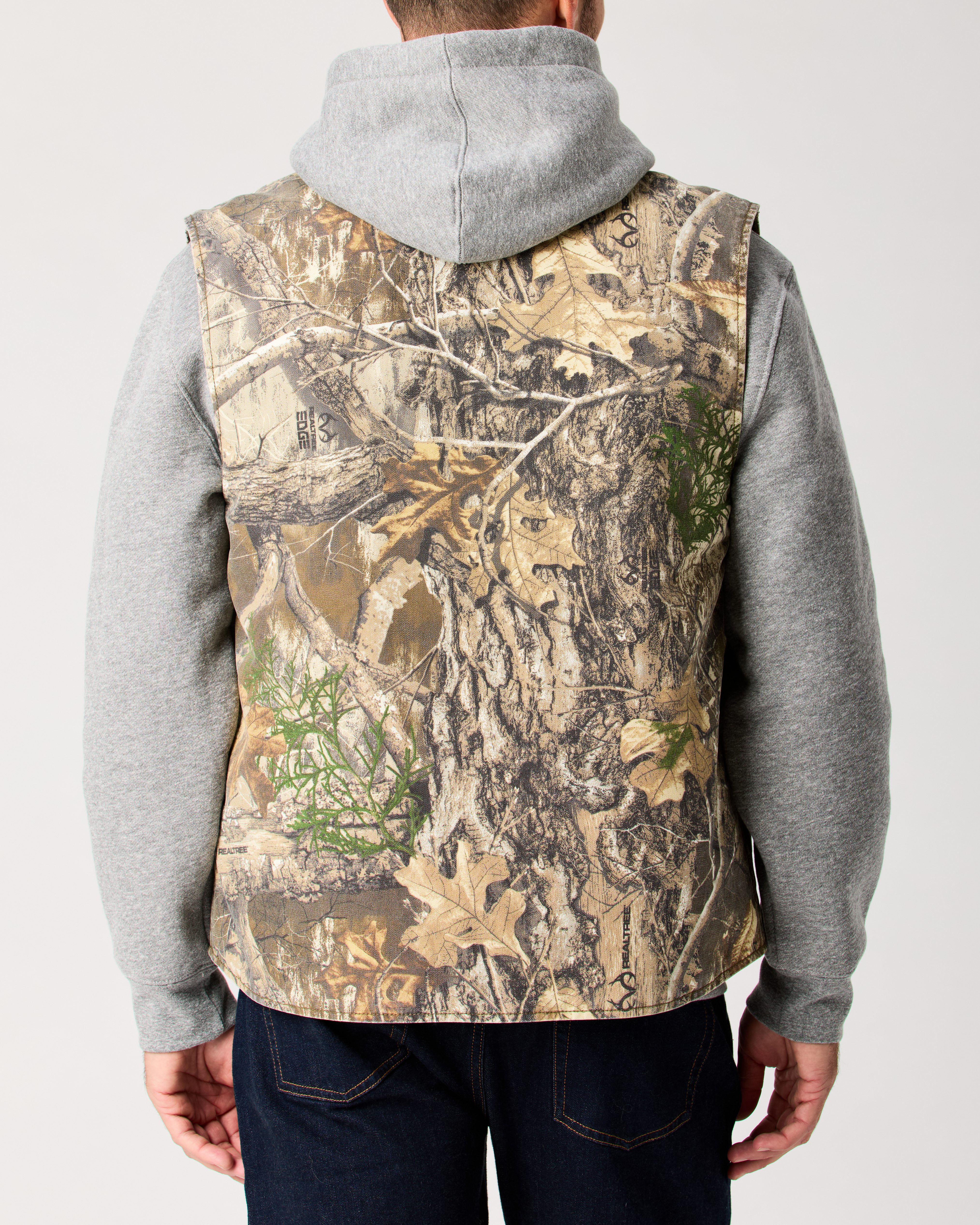 Flint and Tinder Realtree® Mason Canvas Work Vest - Realtree® Camo