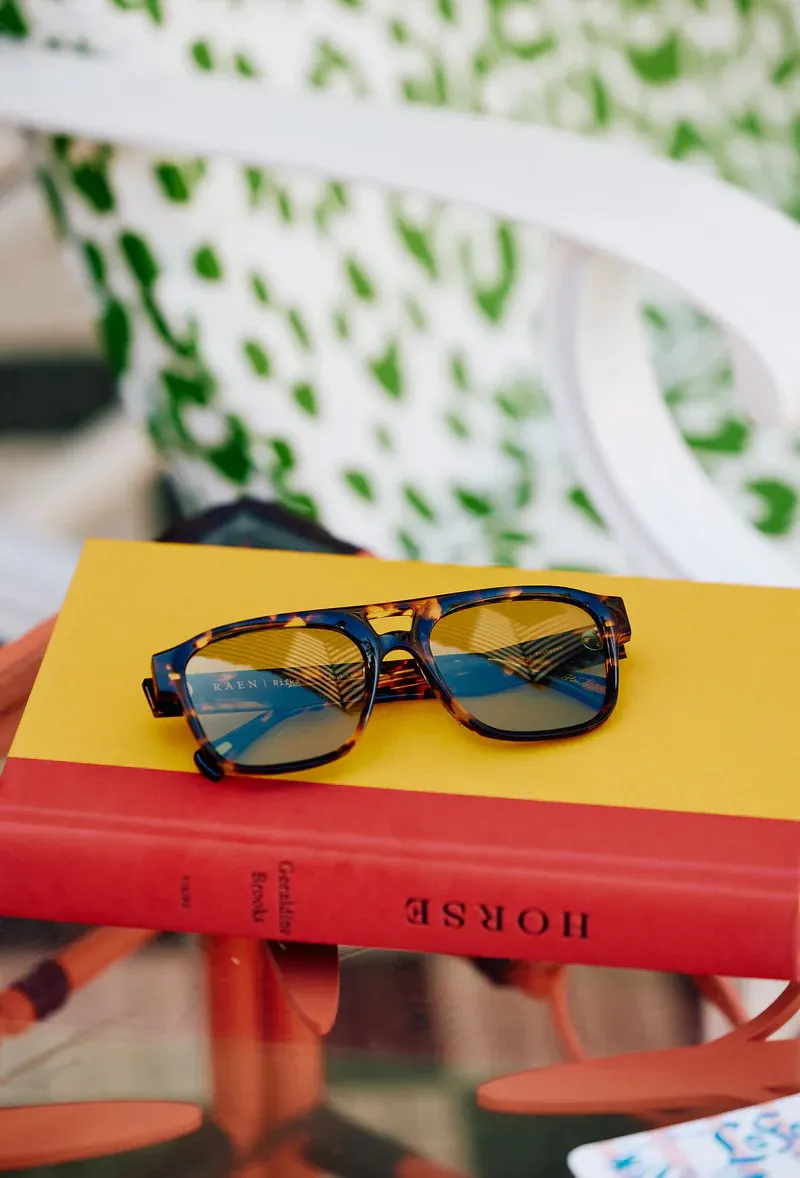 Raen Optics Rifka Polarized Sunglasses - Scout Tortoise/Moonmist