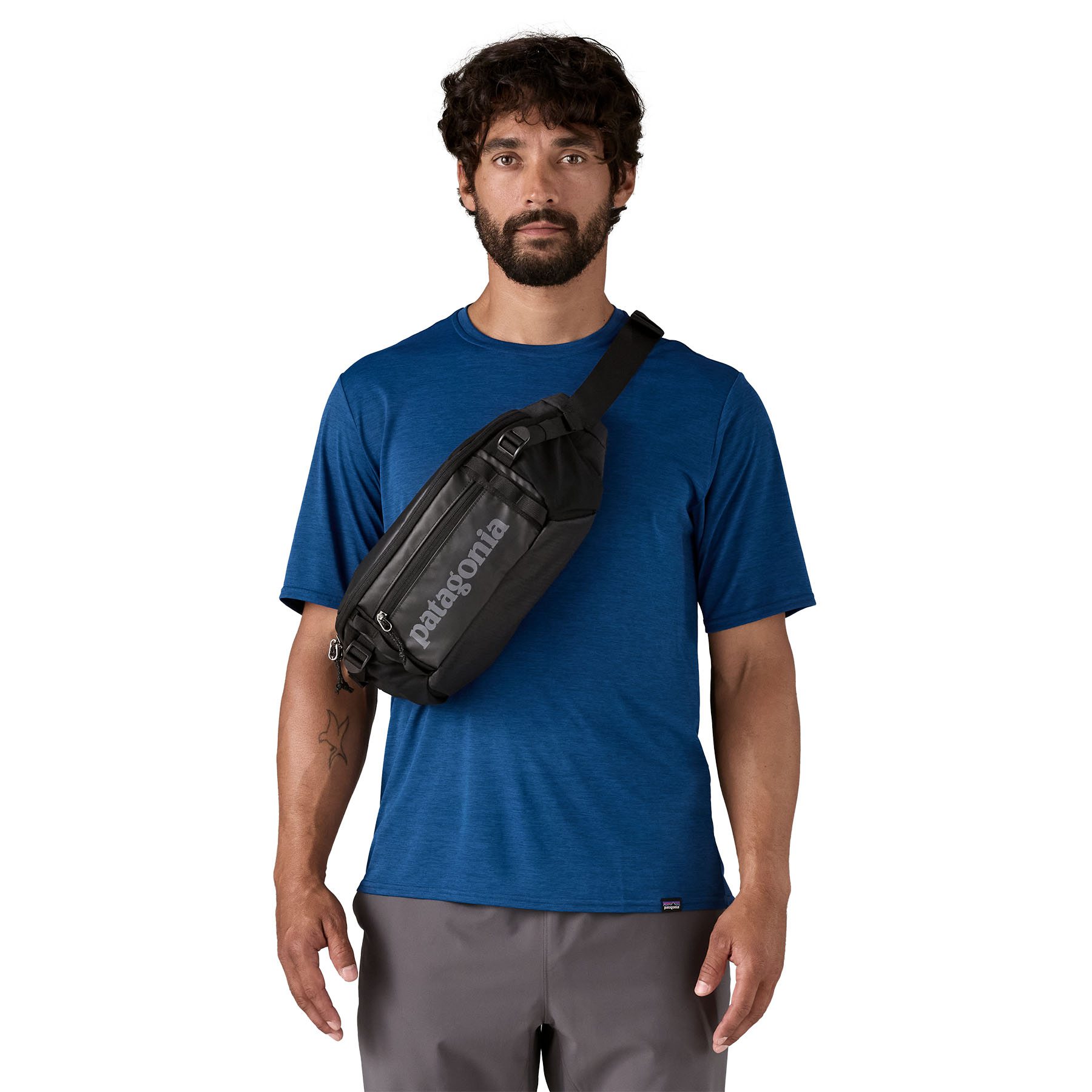 新品 Patagonia BLACK HOLE WAIST PACK 5L Patagonia Black Hole Waist Pack 5L - Black/Black | Hip Packs