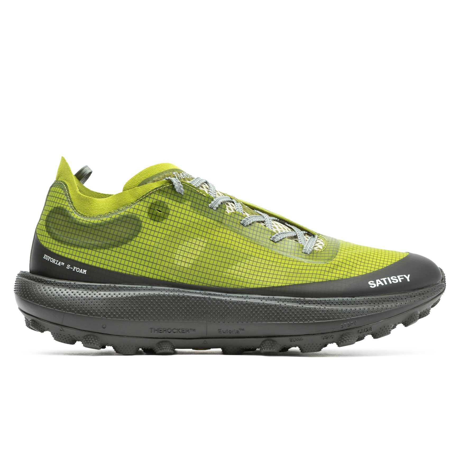 Satisfy The Rocker Trail Sneaker - Grenoble Green | Trail Sneakers