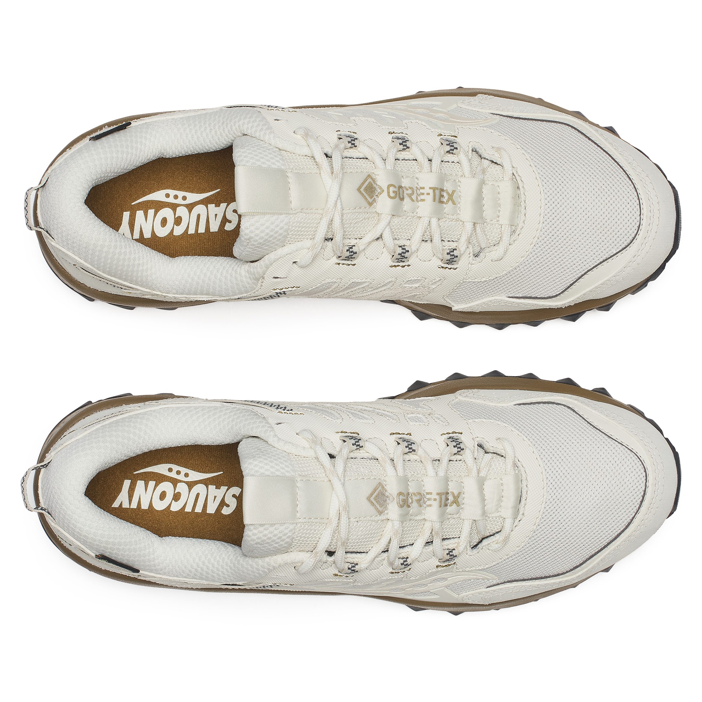 Saucony Grid Peak GTX - Ivory/Gold | Casual Sneakers | Huckberry