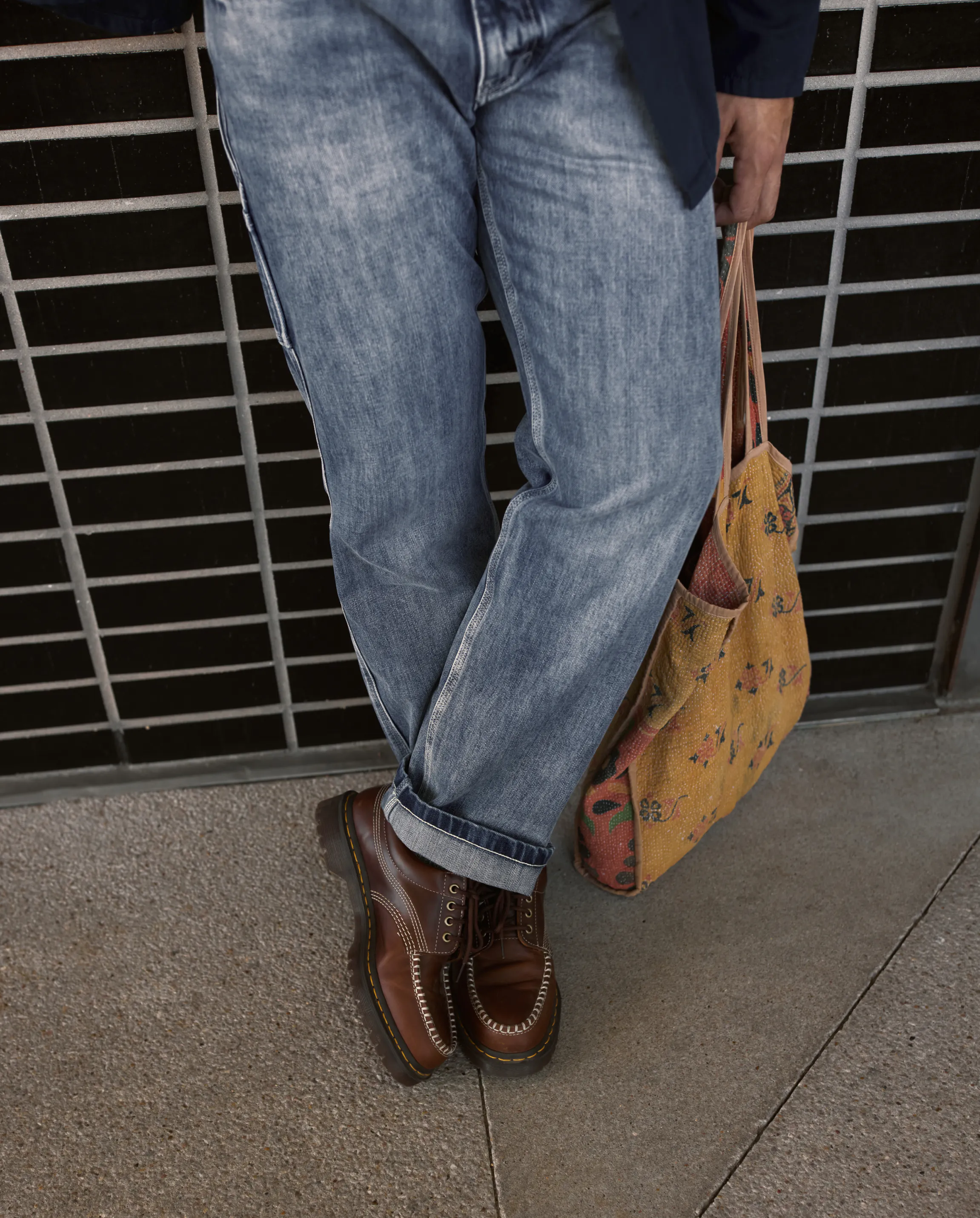 Dr. Martens 1461 Orleans Leather Derby - Butterscotch Brown The Lowell takes Dr. Martens main image 3