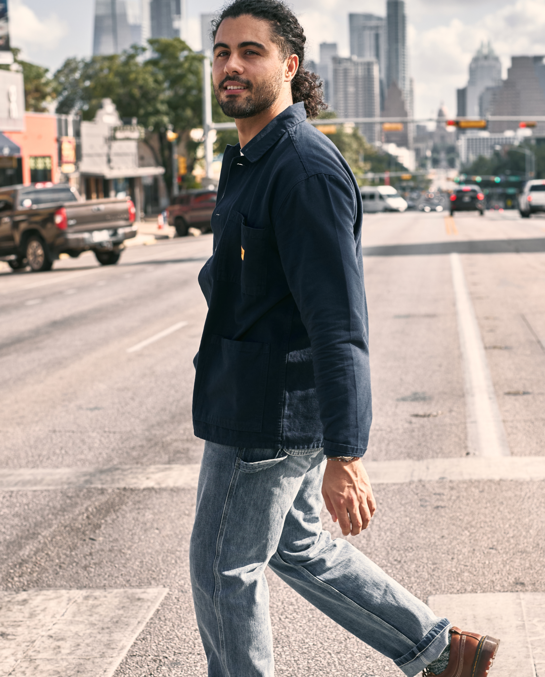 Service Works Chef Coverall Jacket - Navy | Chore Coats | Huckberry