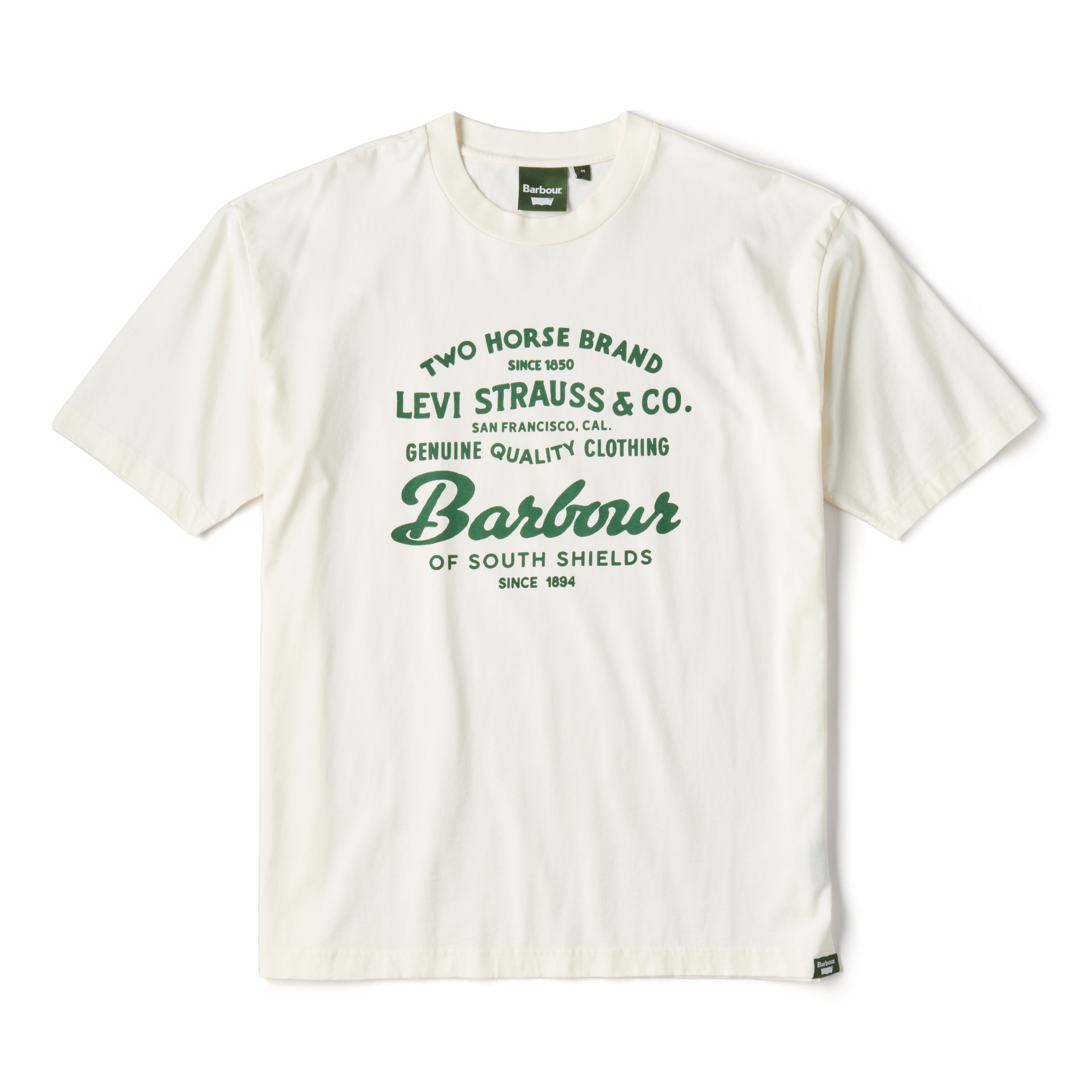 Barbour Barbour x Levi's Graphic T-Shirt - Whisper White | T