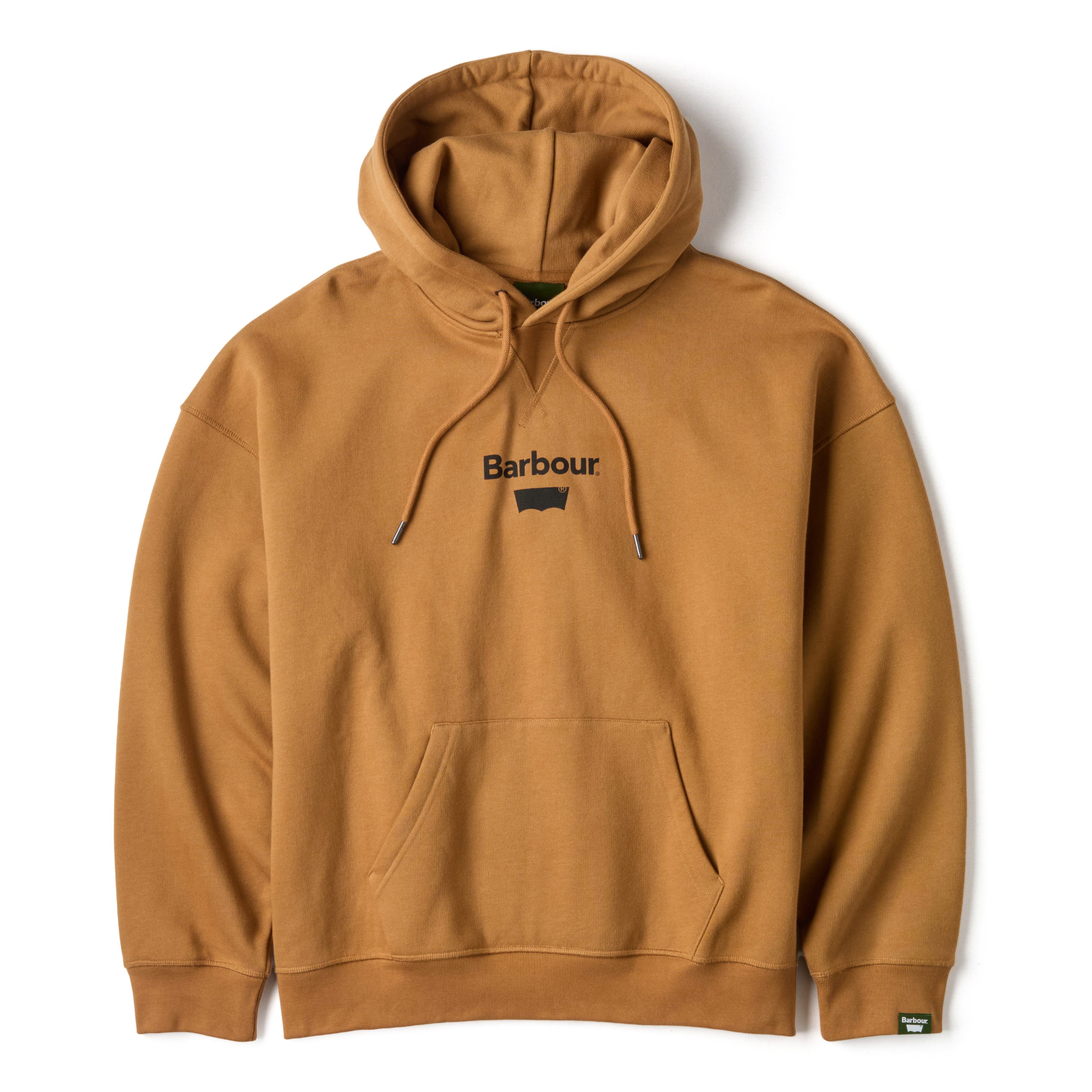 Barbour Barbour x Levi's Graphic Hoodie - Tan | Pullover Hoodies