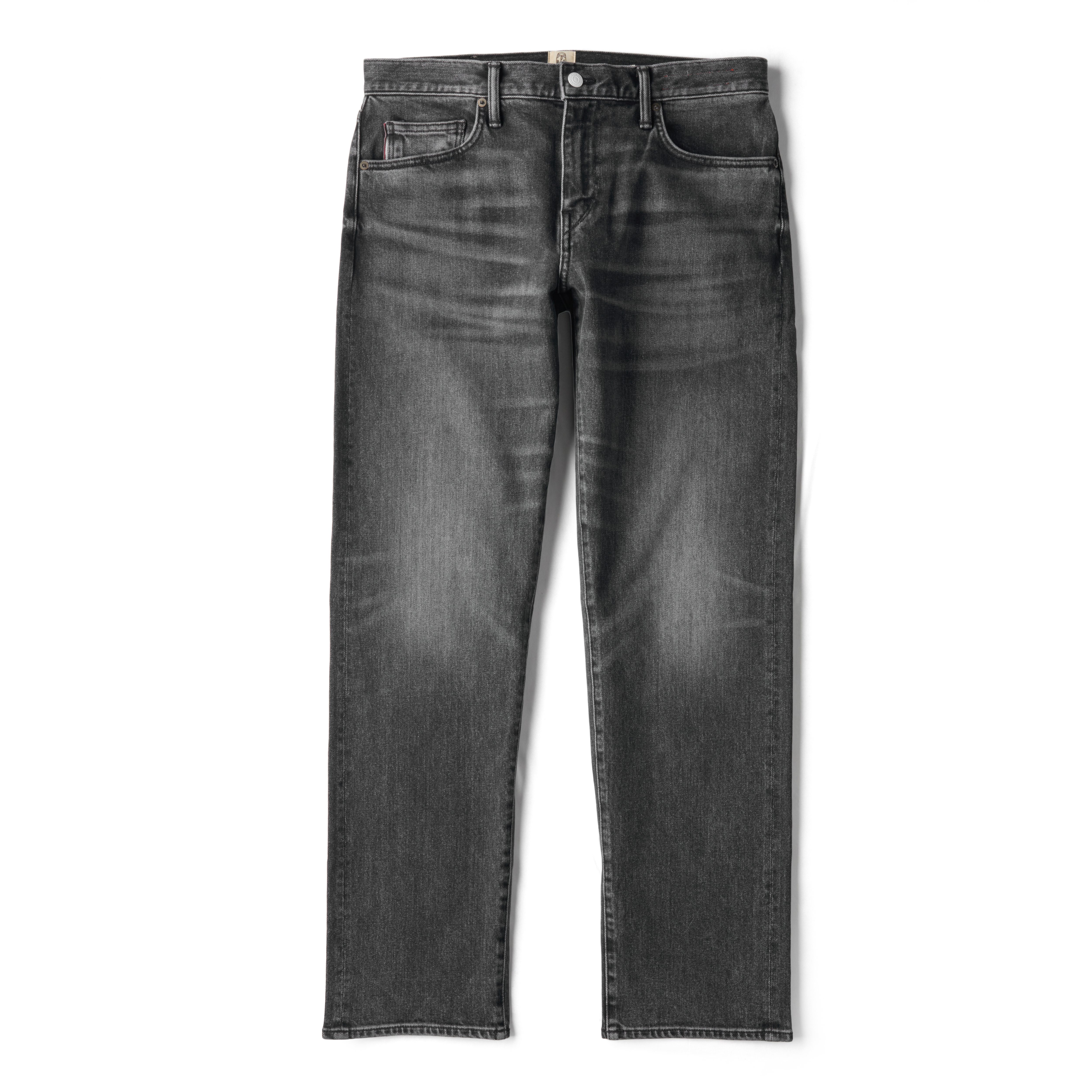RRL Slim Fit Selvedge Denim Jeans - Black on Black | Jeans