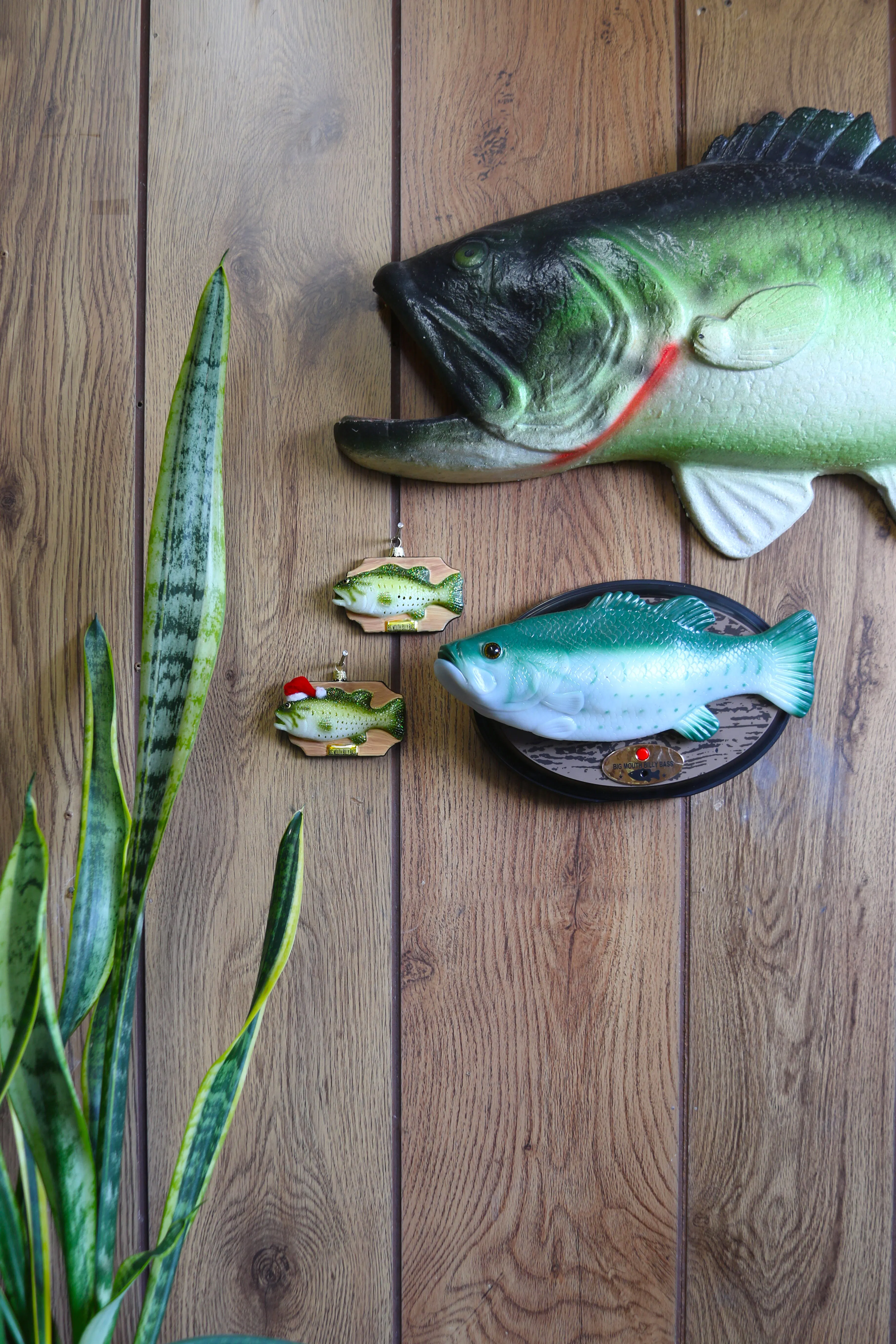 Cody Foster & Co Singing Fish Ornament - Multi | Art & Decor