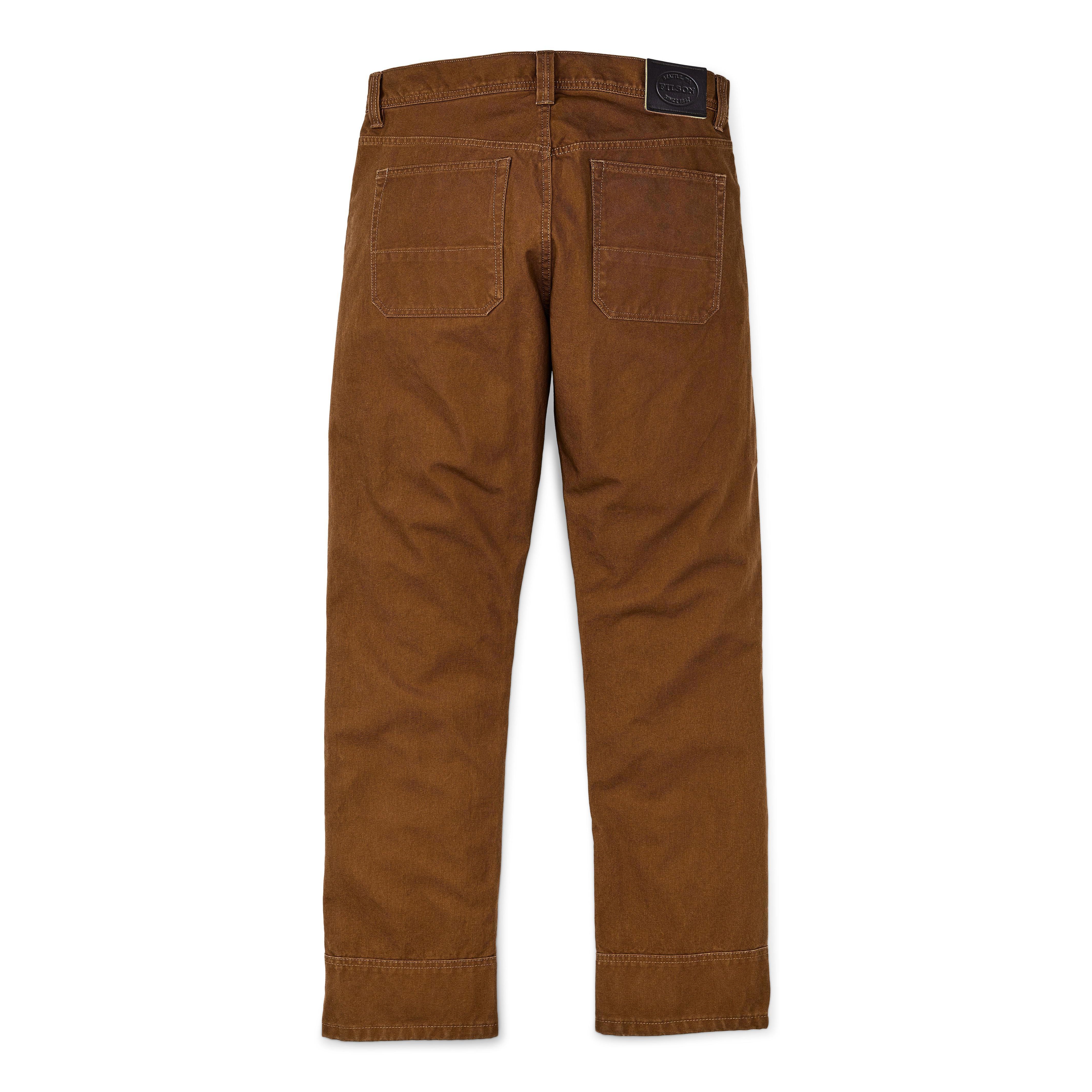 Filson Dry Tin 5-Pocket Pants - Whiskey | 5 Pocket Pants | Huckberry