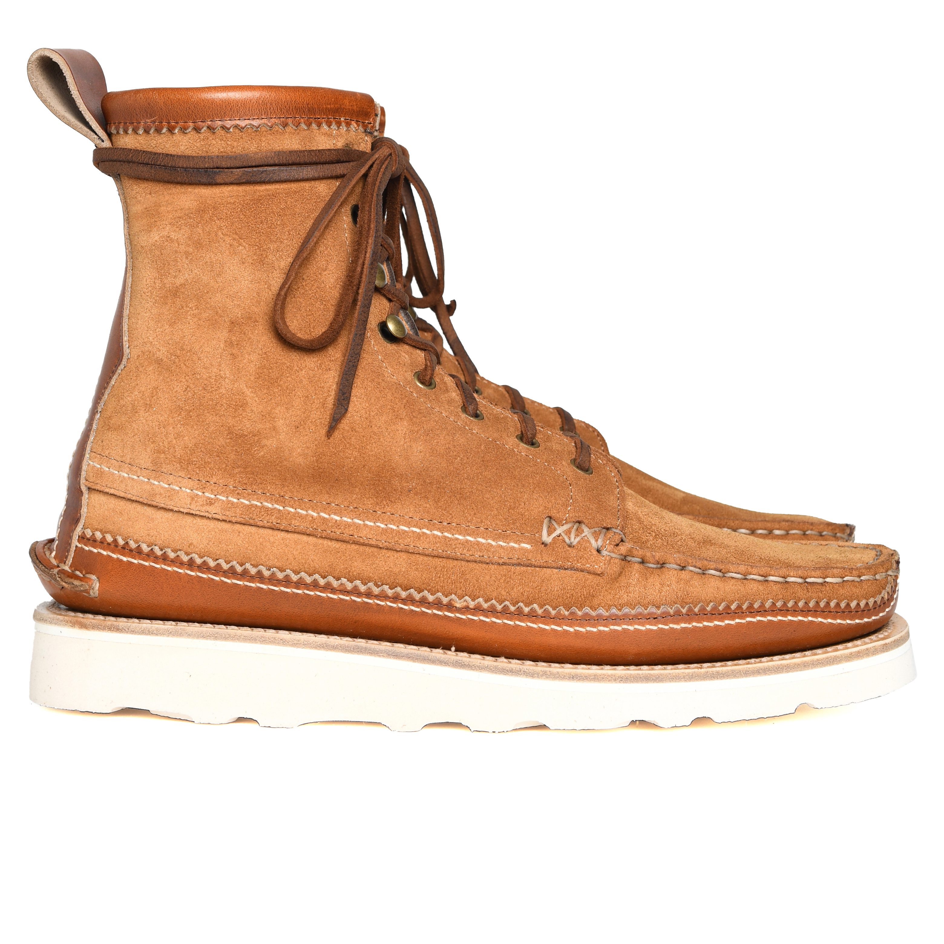 Yuketen Handsewn Maine Guide DB Boots - Tosca G Brown x Whisky