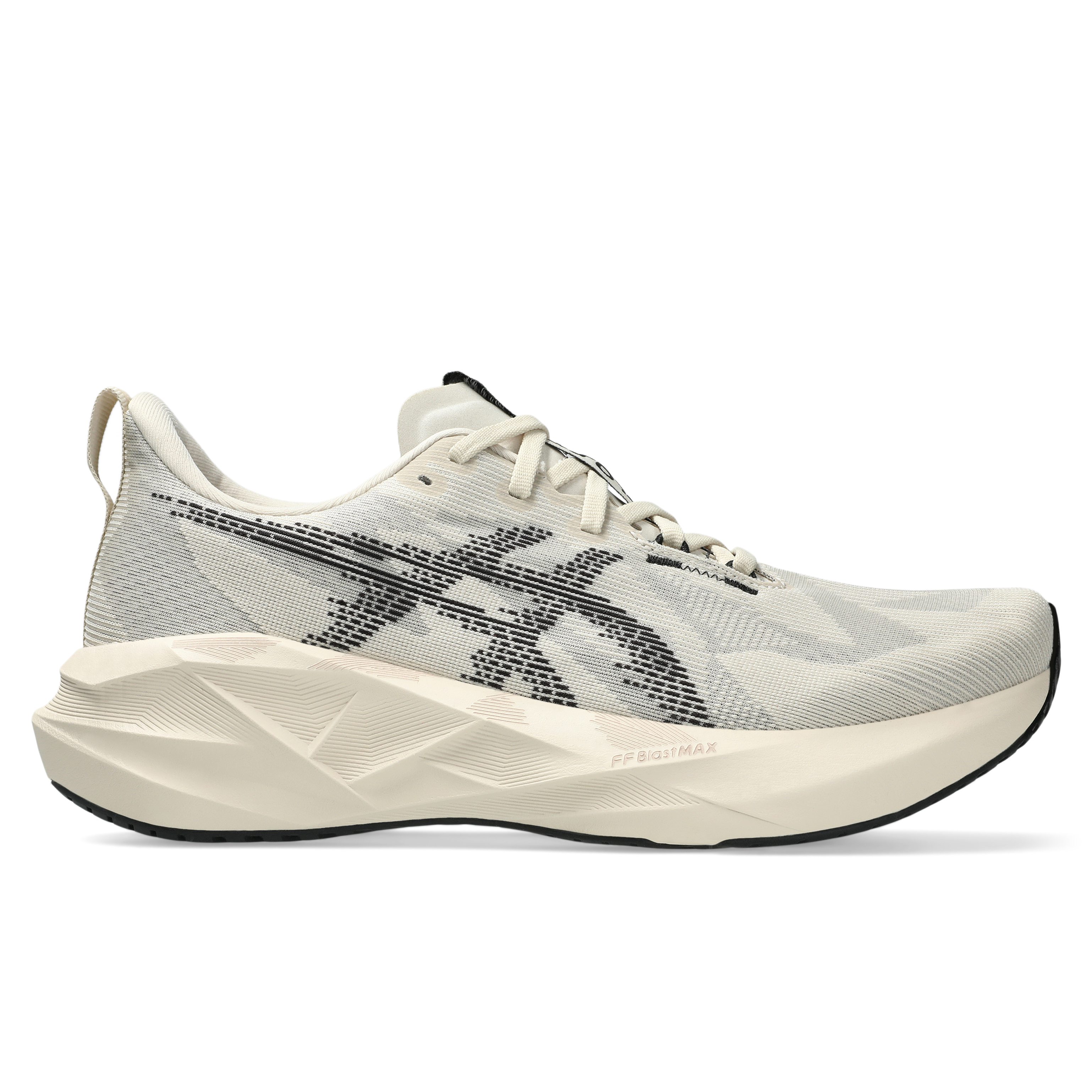 Asics Novablast 5 Running Sneaker - White/Piedmont Grey