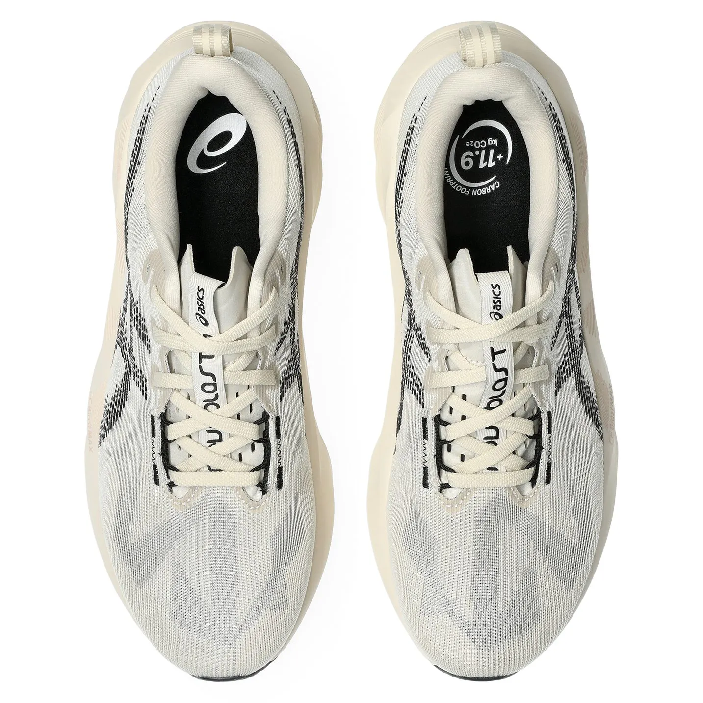 Asics Novablast 5 Running Sneaker - Oatmeal/Black | Performance