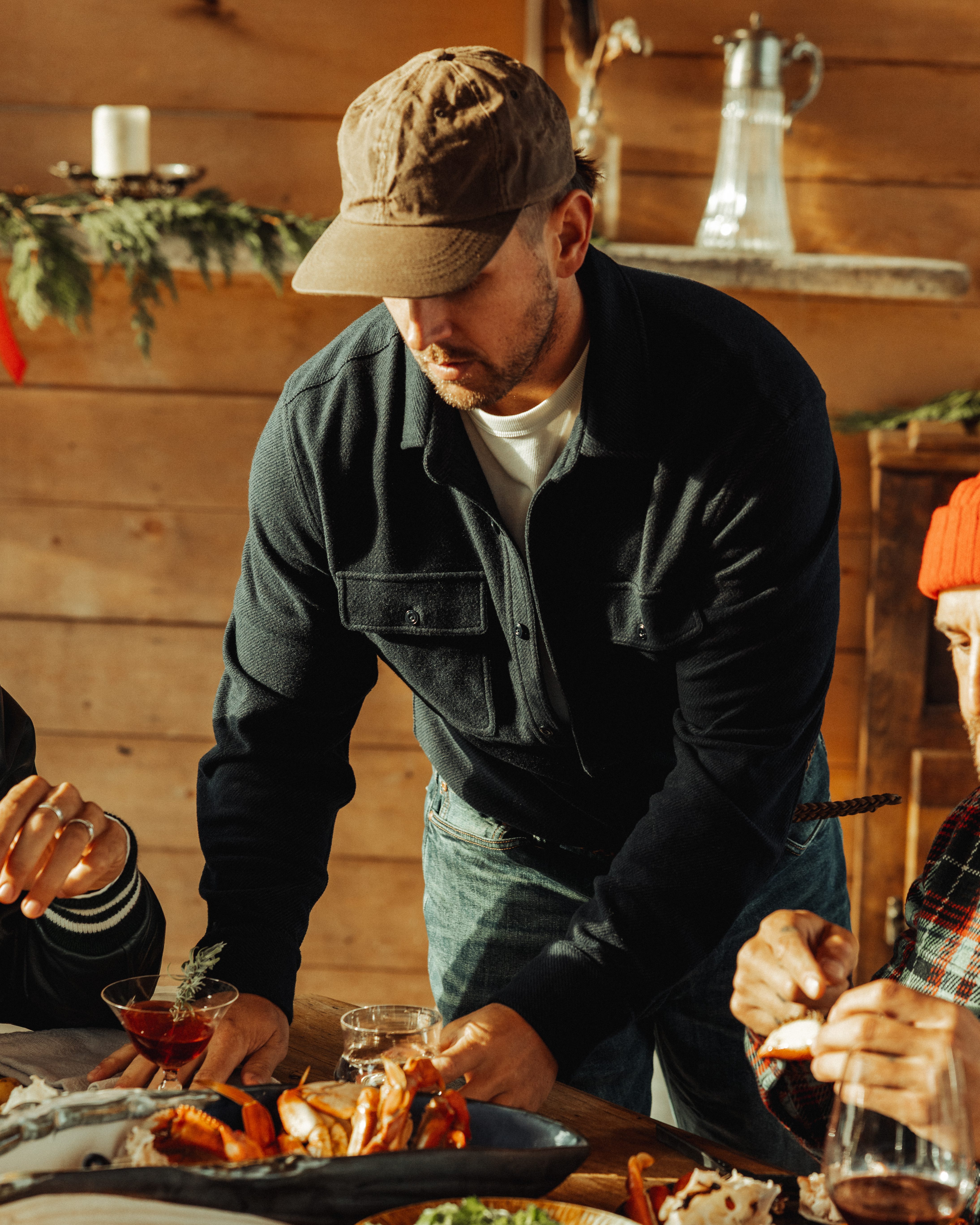 Huckberry Waxed Canvas 6-Panel Hat - Havana | Baseball & Trucker