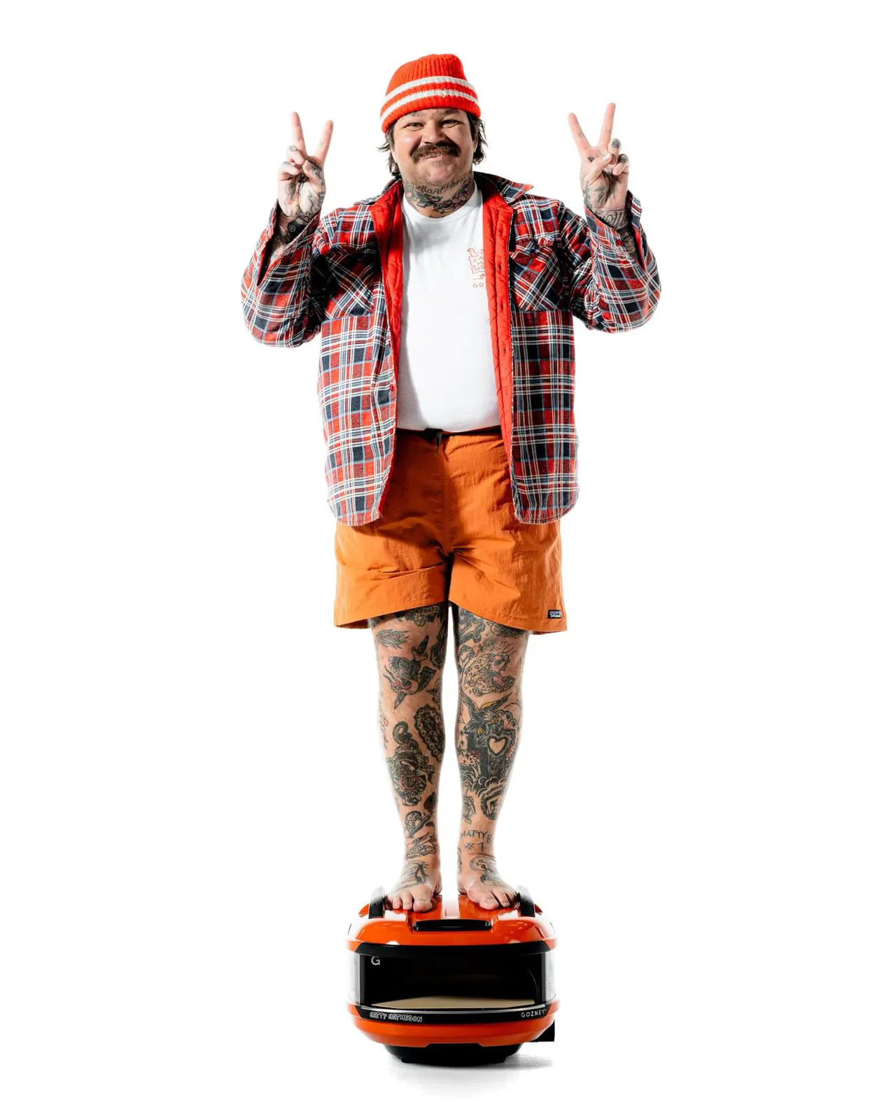 Gozney Matty Matheson x Gozney Tread Portable Pizza Oven - Orange